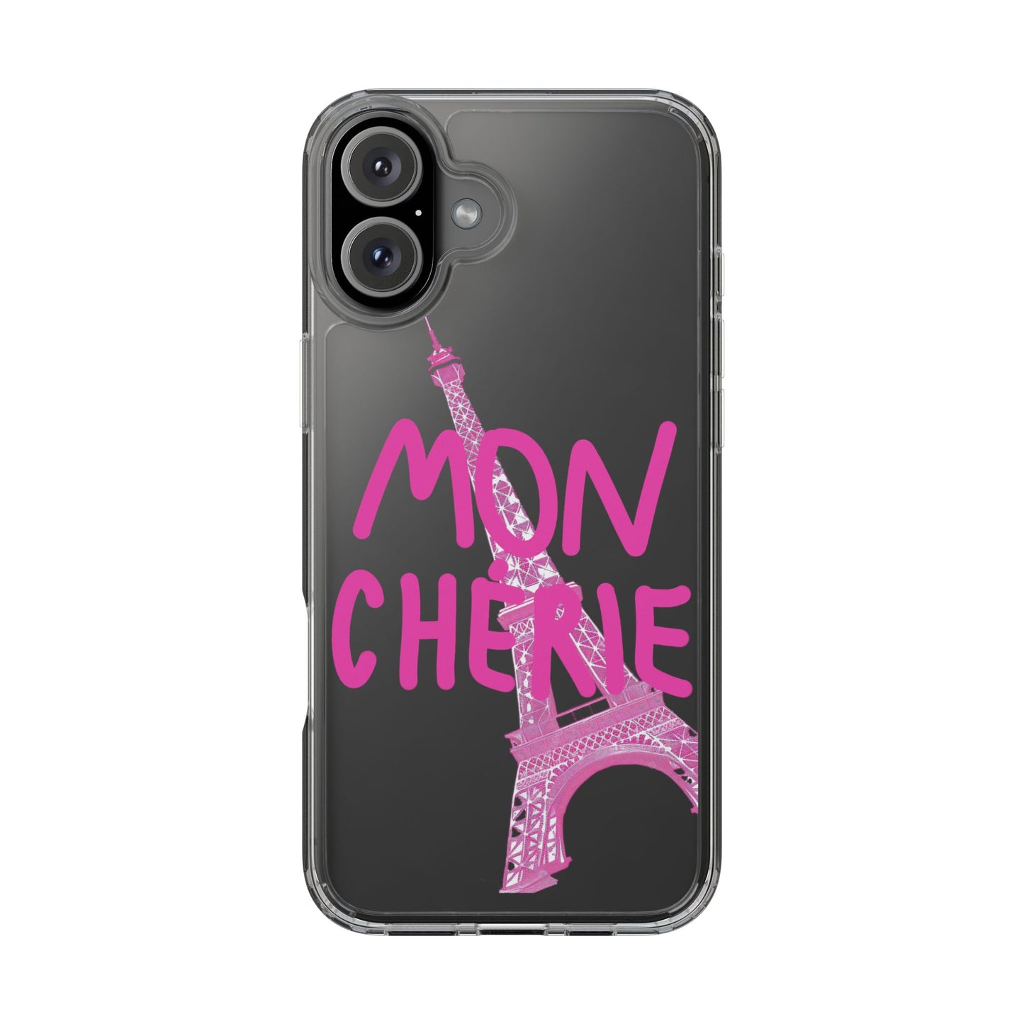 Pink Eiffel Clear Cases