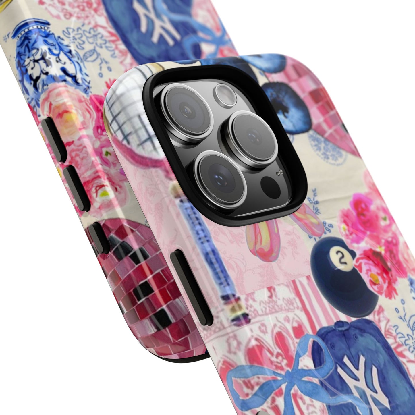 MagSafe pink blue party