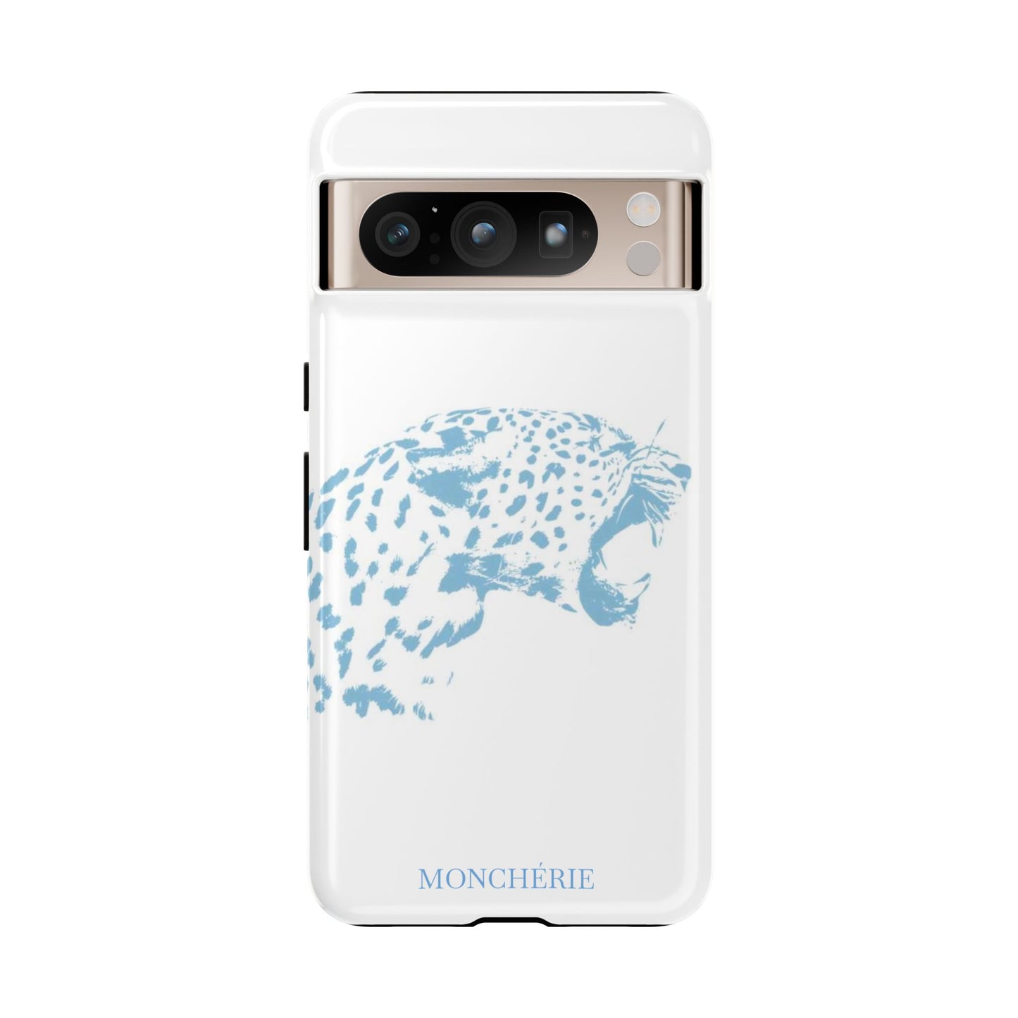 Light blue leopard