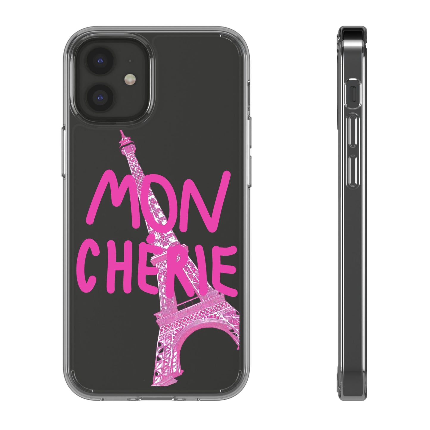 Pink Eiffel Clear Cases