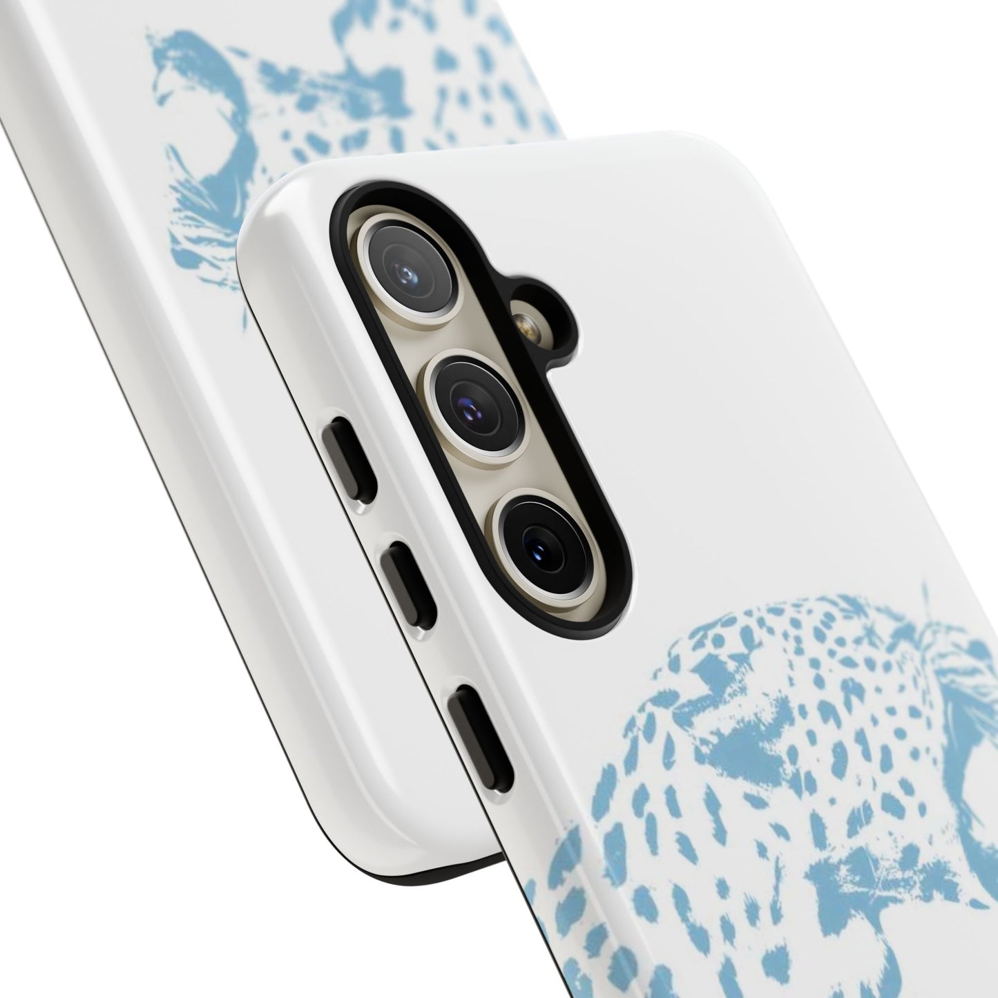 Light blue leopard