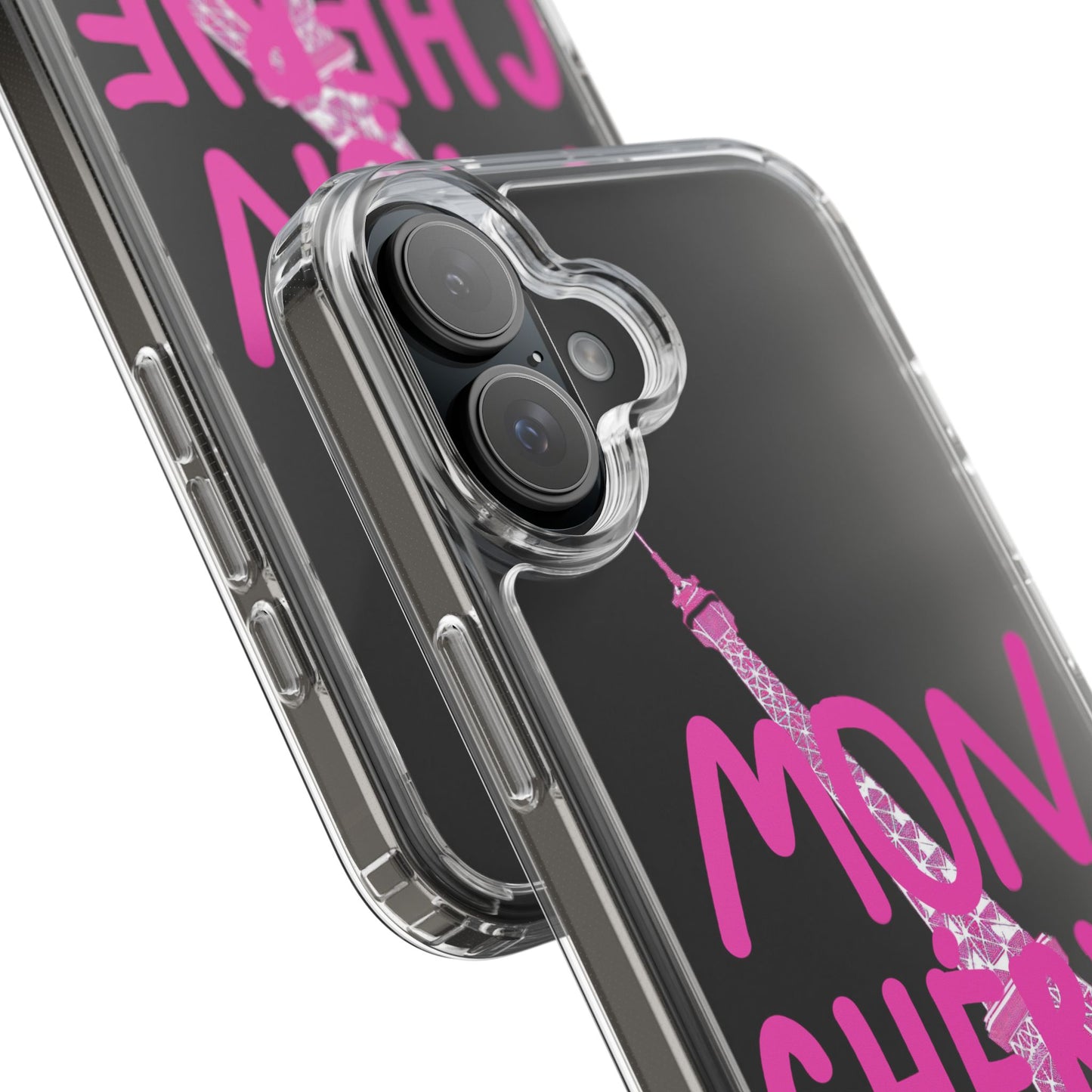 Pink Eiffel Clear Cases