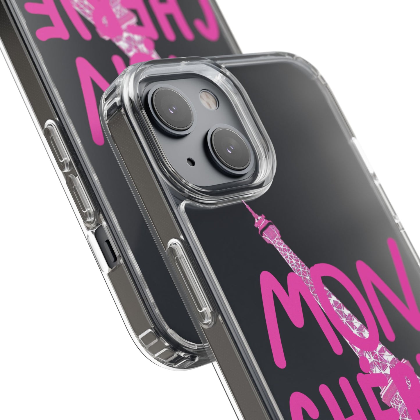Pink Eiffel Clear Cases
