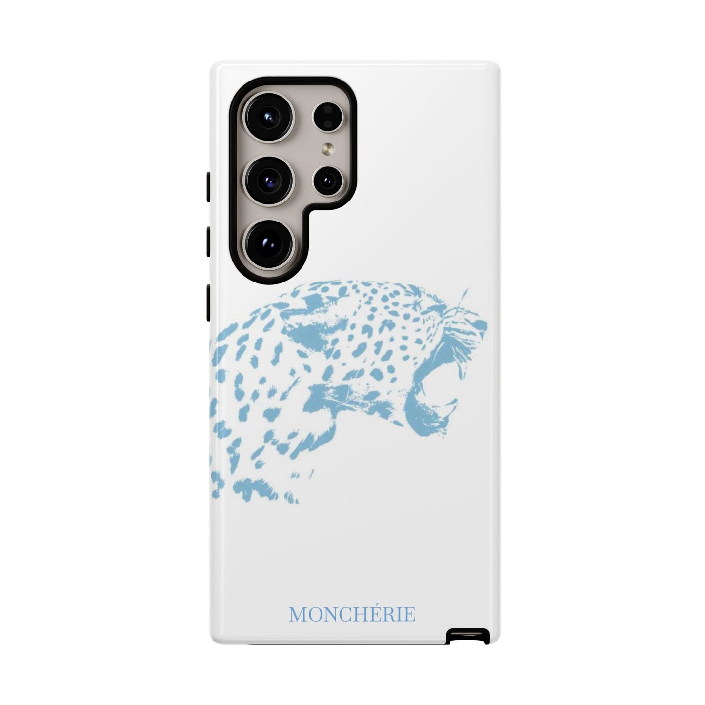 Light blue leopard