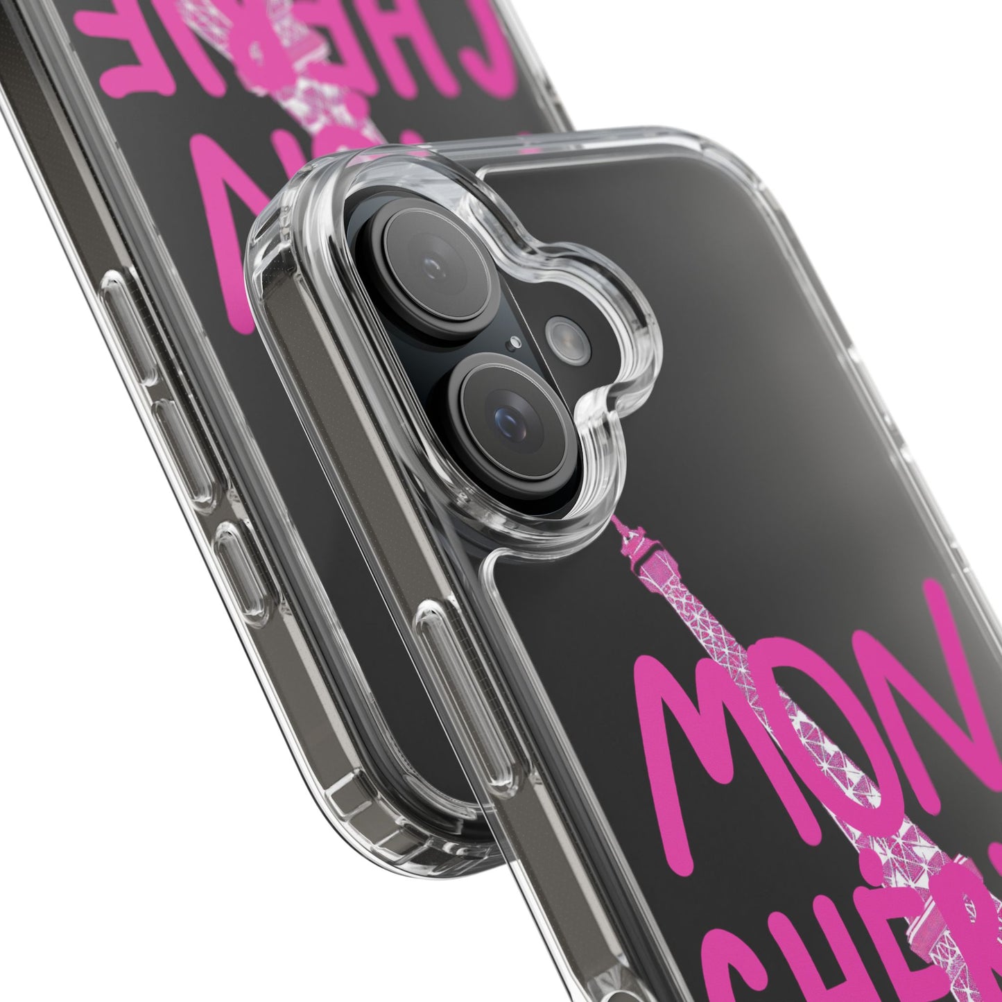 Pink Eiffel Clear Cases