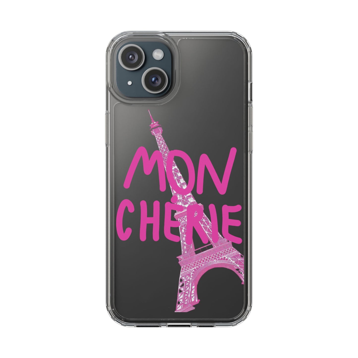 Pink Eiffel Clear Cases