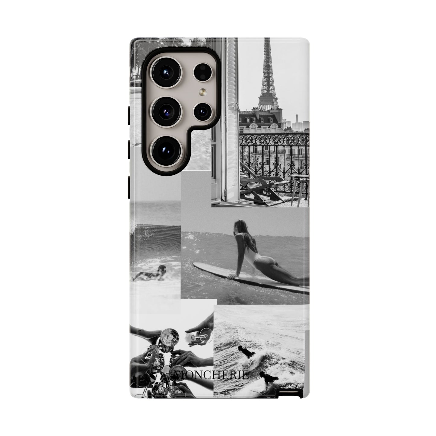 Grey collage