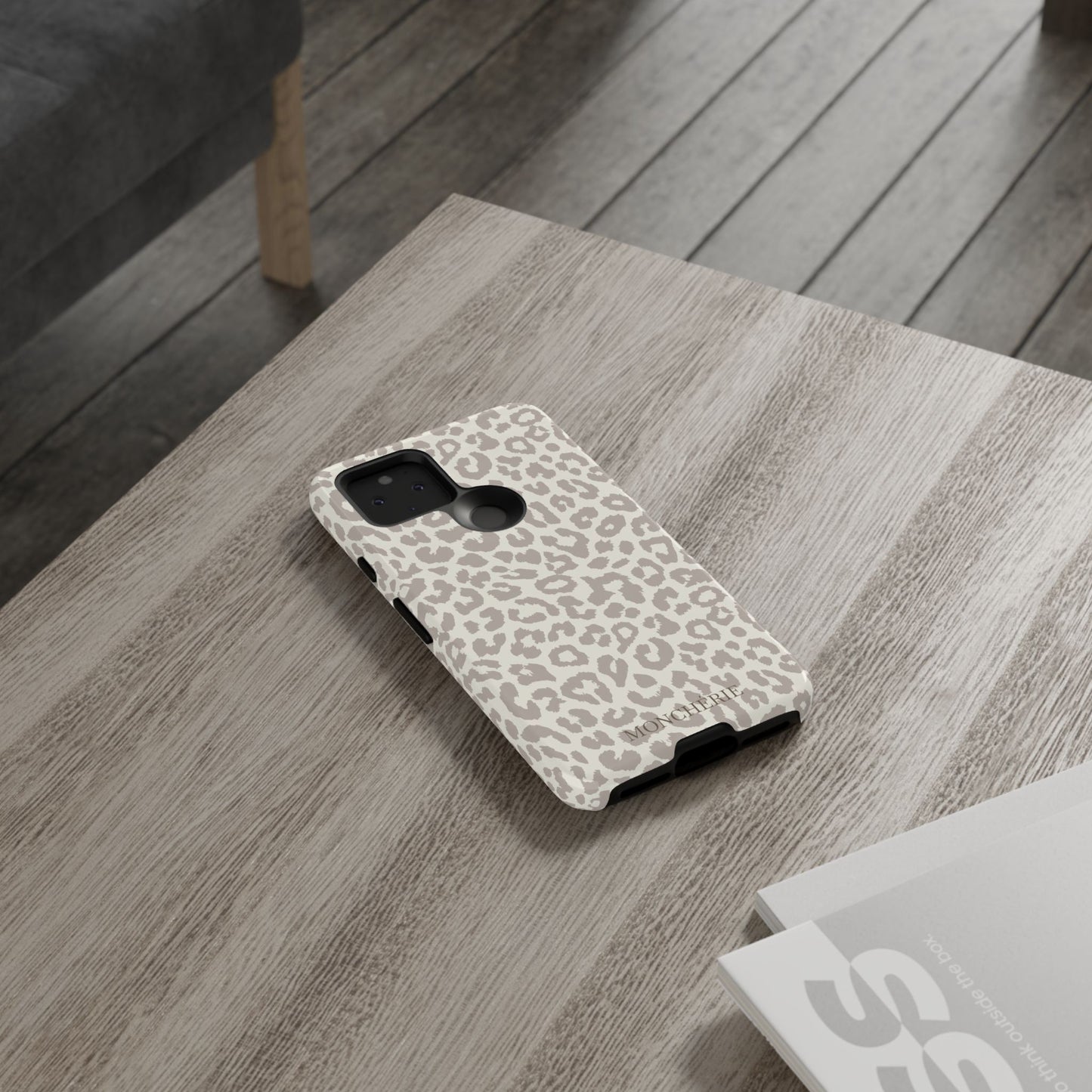 Beige print