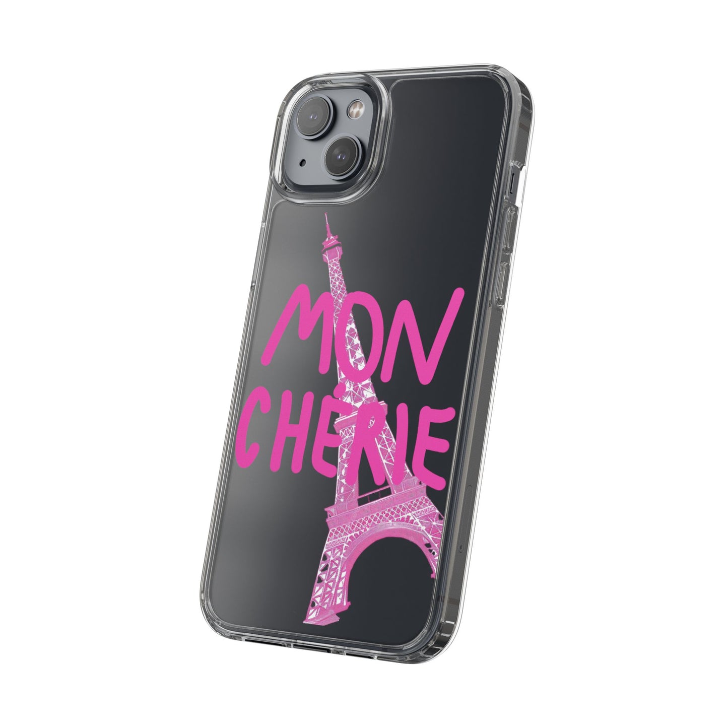 Pink Eiffel Clear Cases