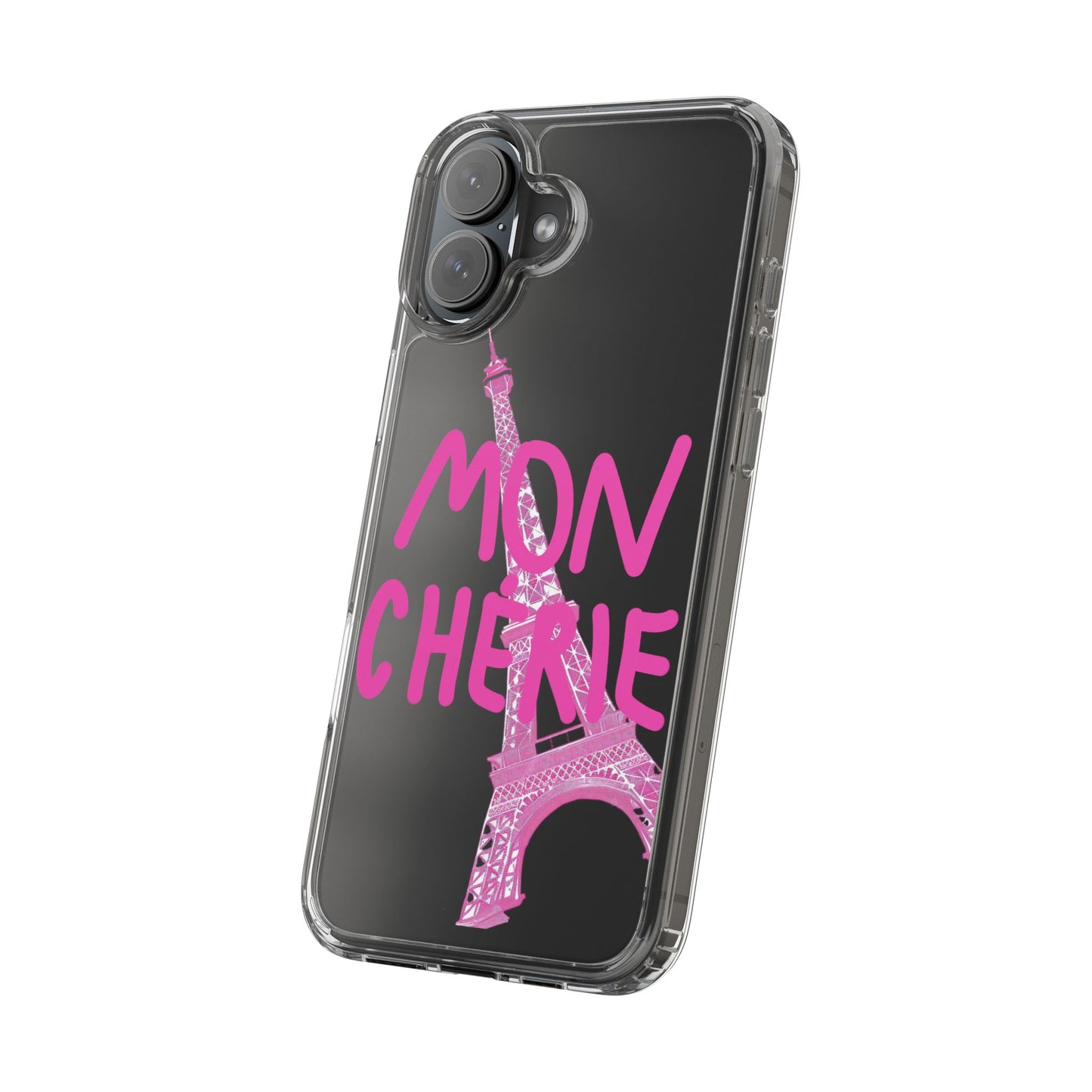 Pink Eiffel Clear Cases