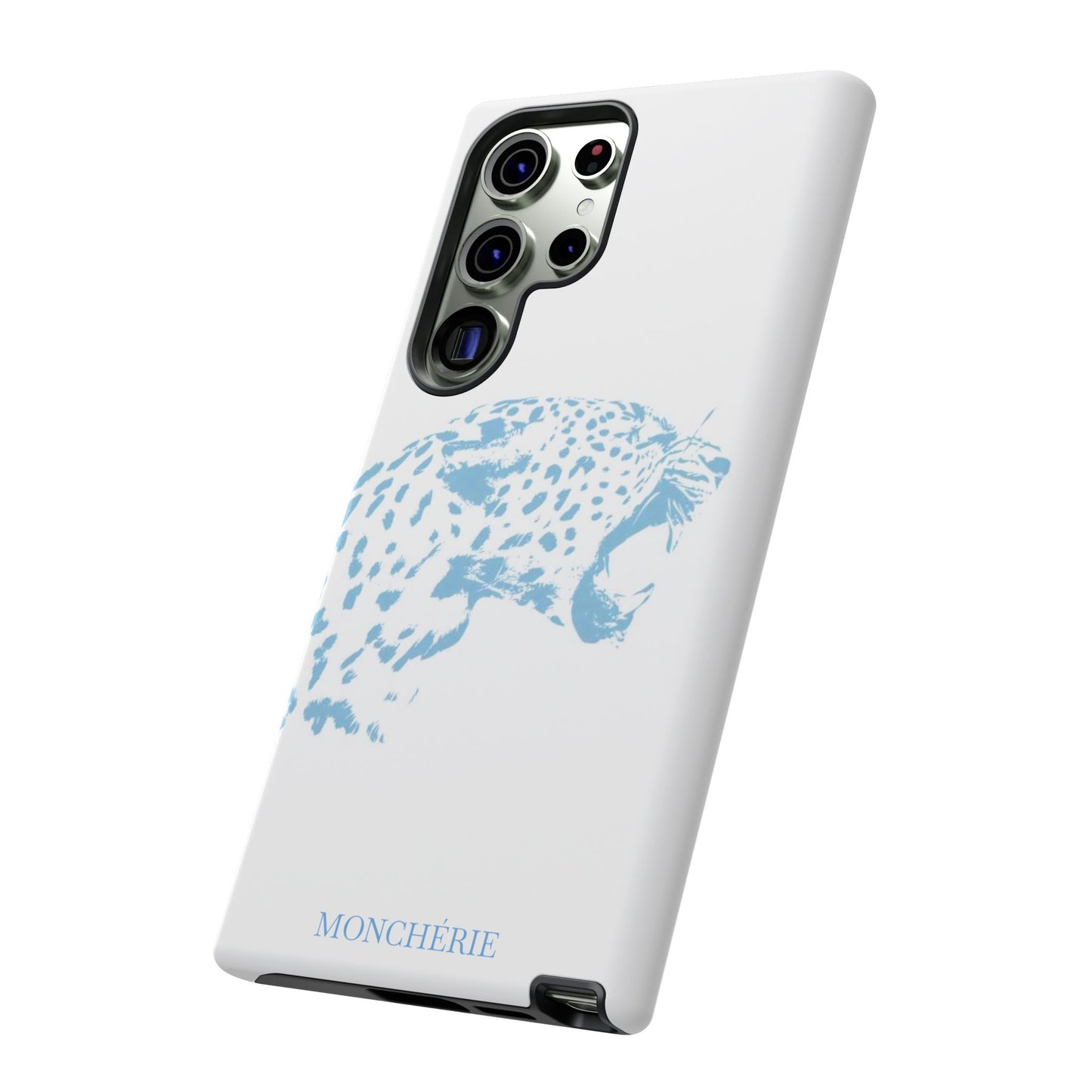 Light blue leopard