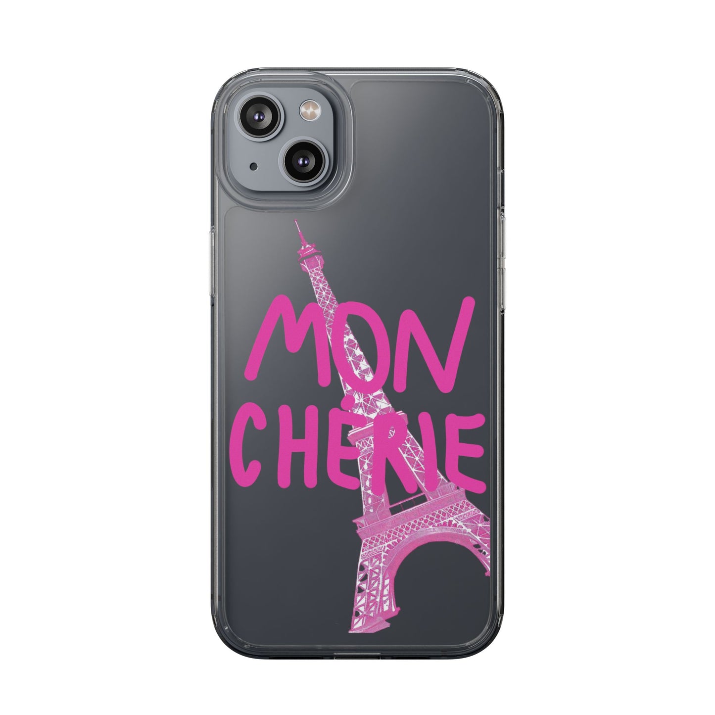 Pink Eiffel Clear Cases