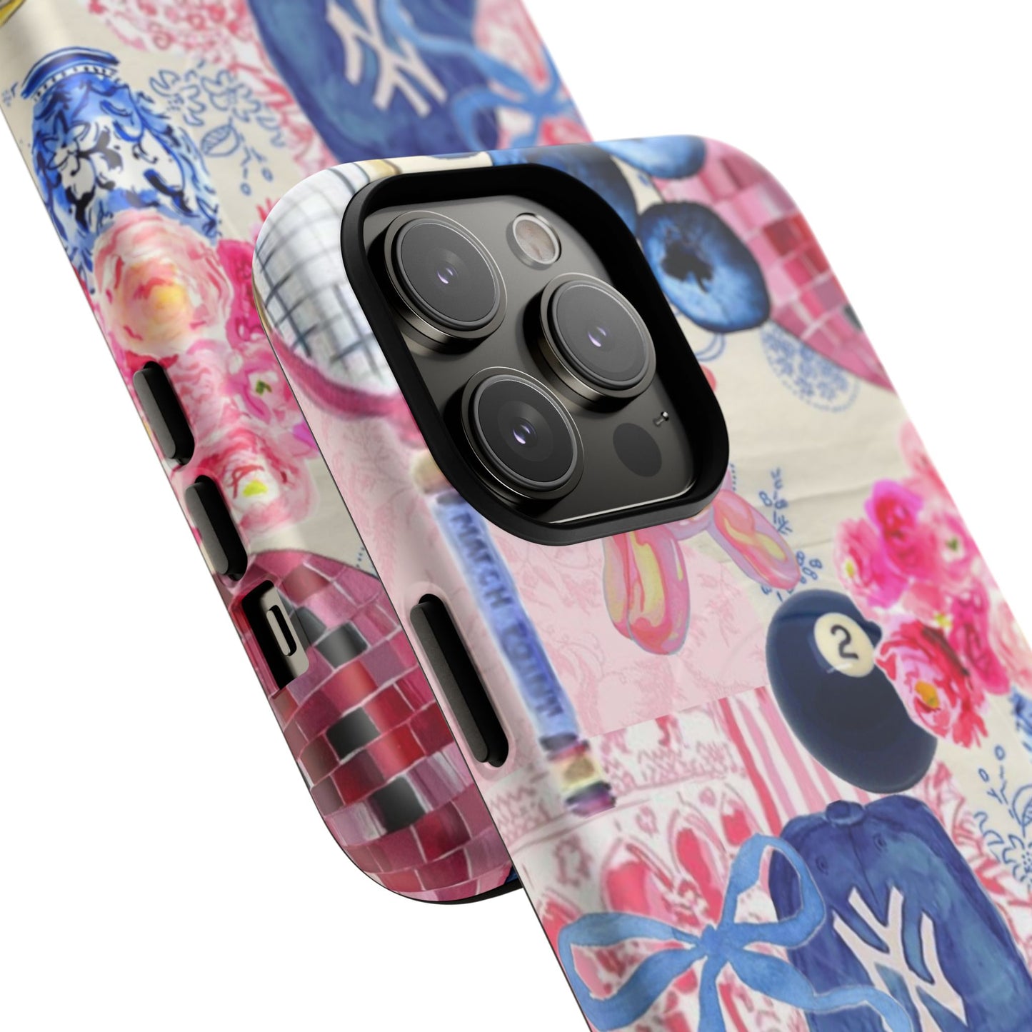 MagSafe pink blue party