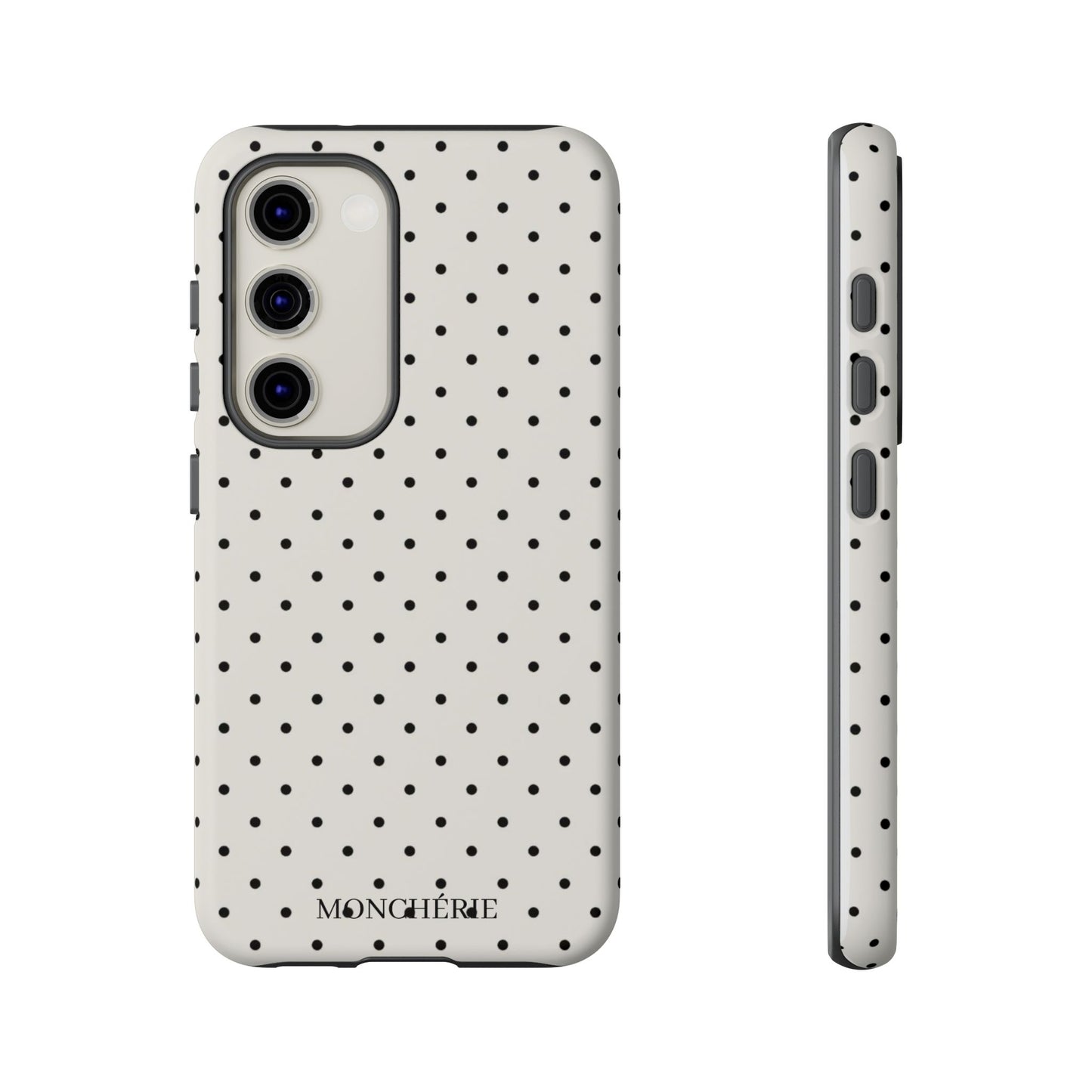 Black and White Polka