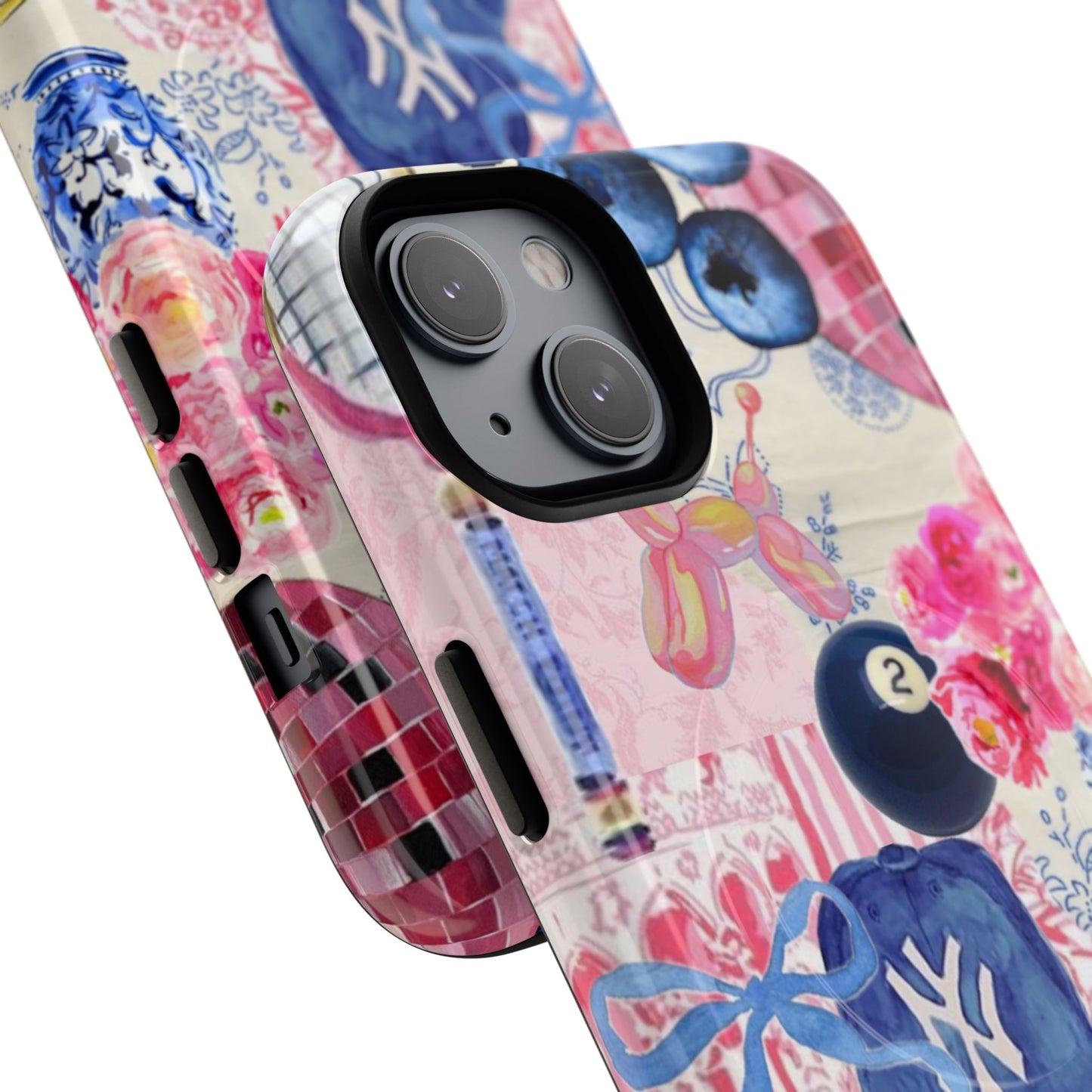 MagSafe pink blue party