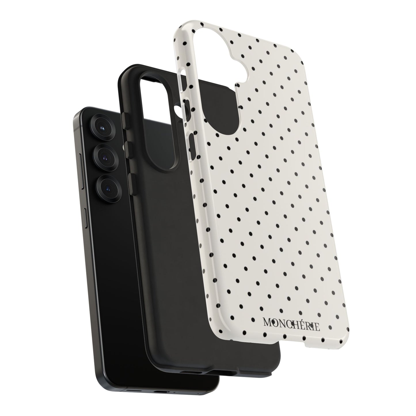 Black and White Polka