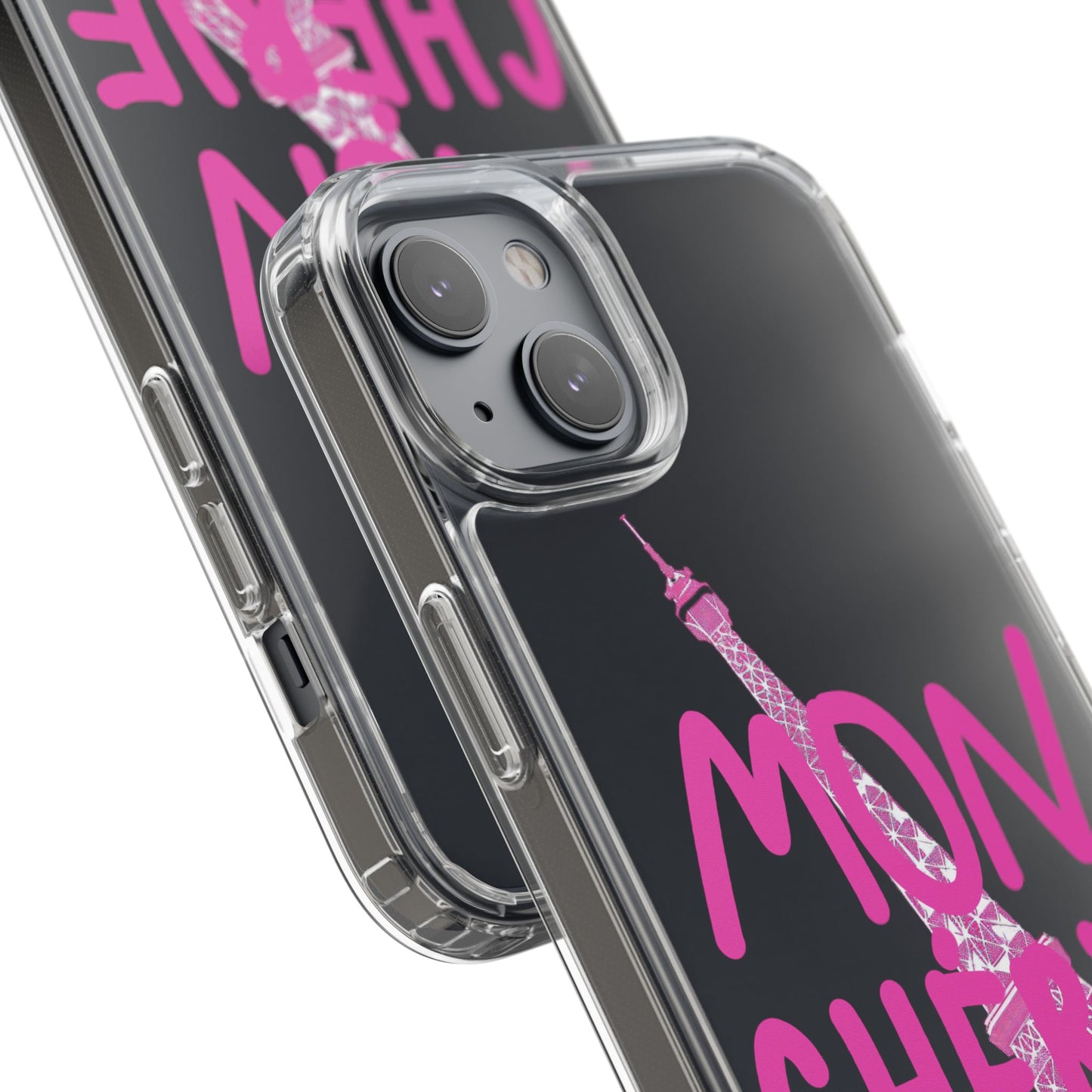 Pink Eiffel Clear Cases
