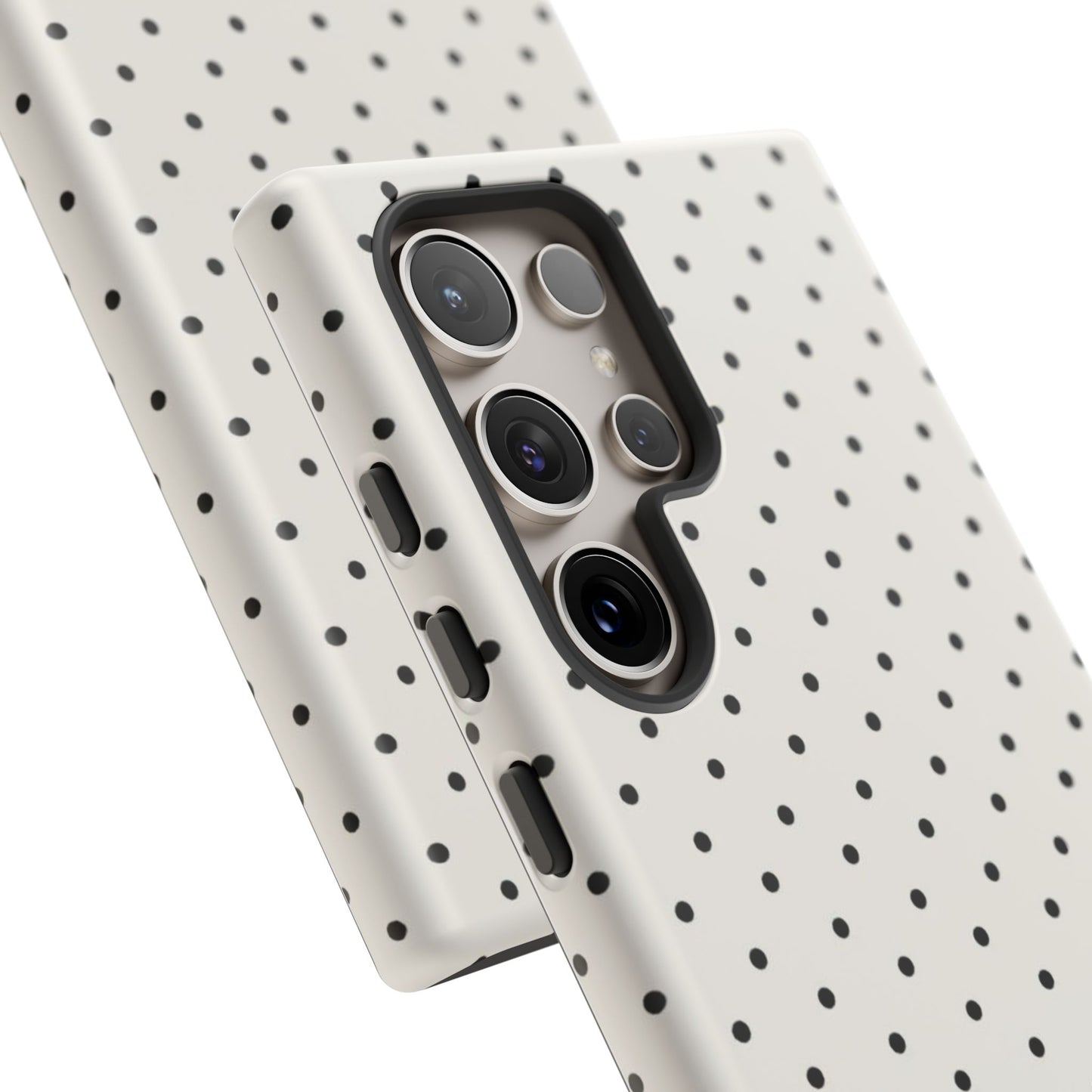 Black and White Polka