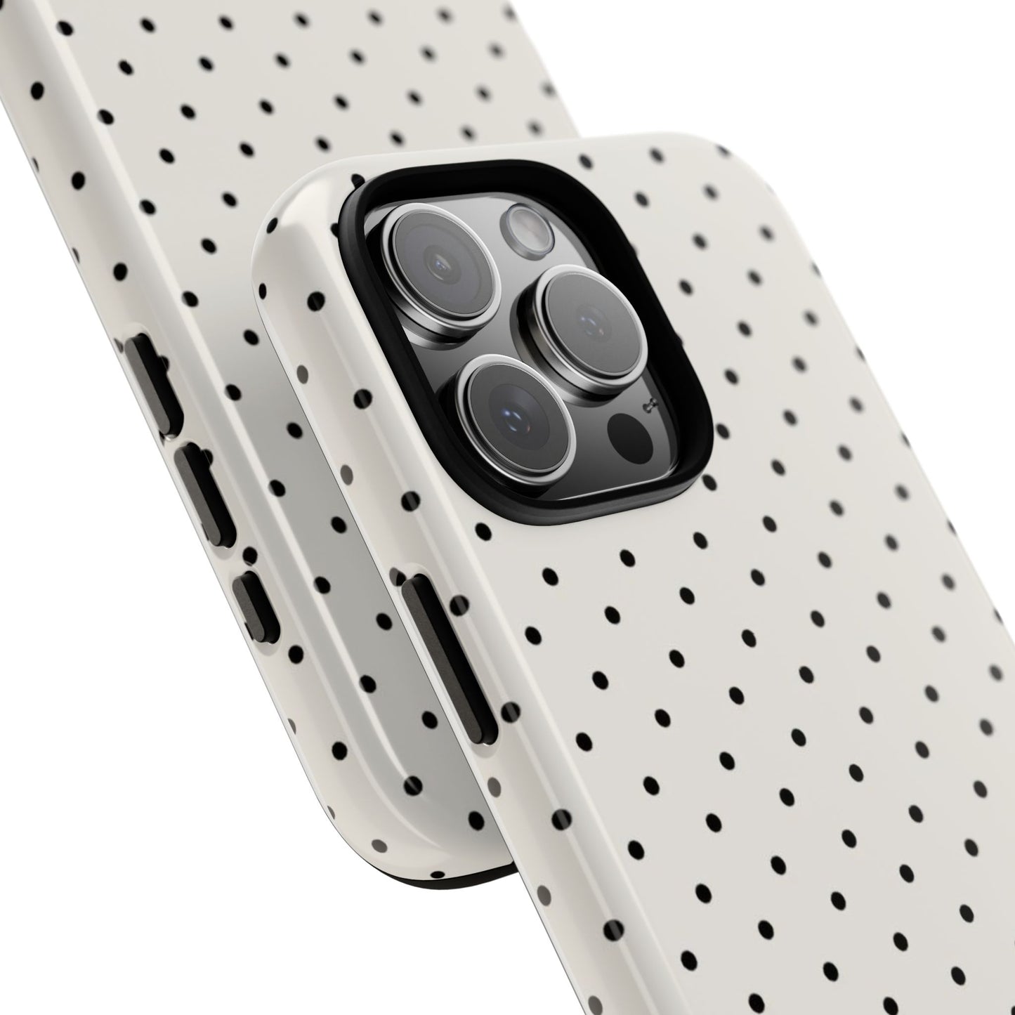 Black and White Polka