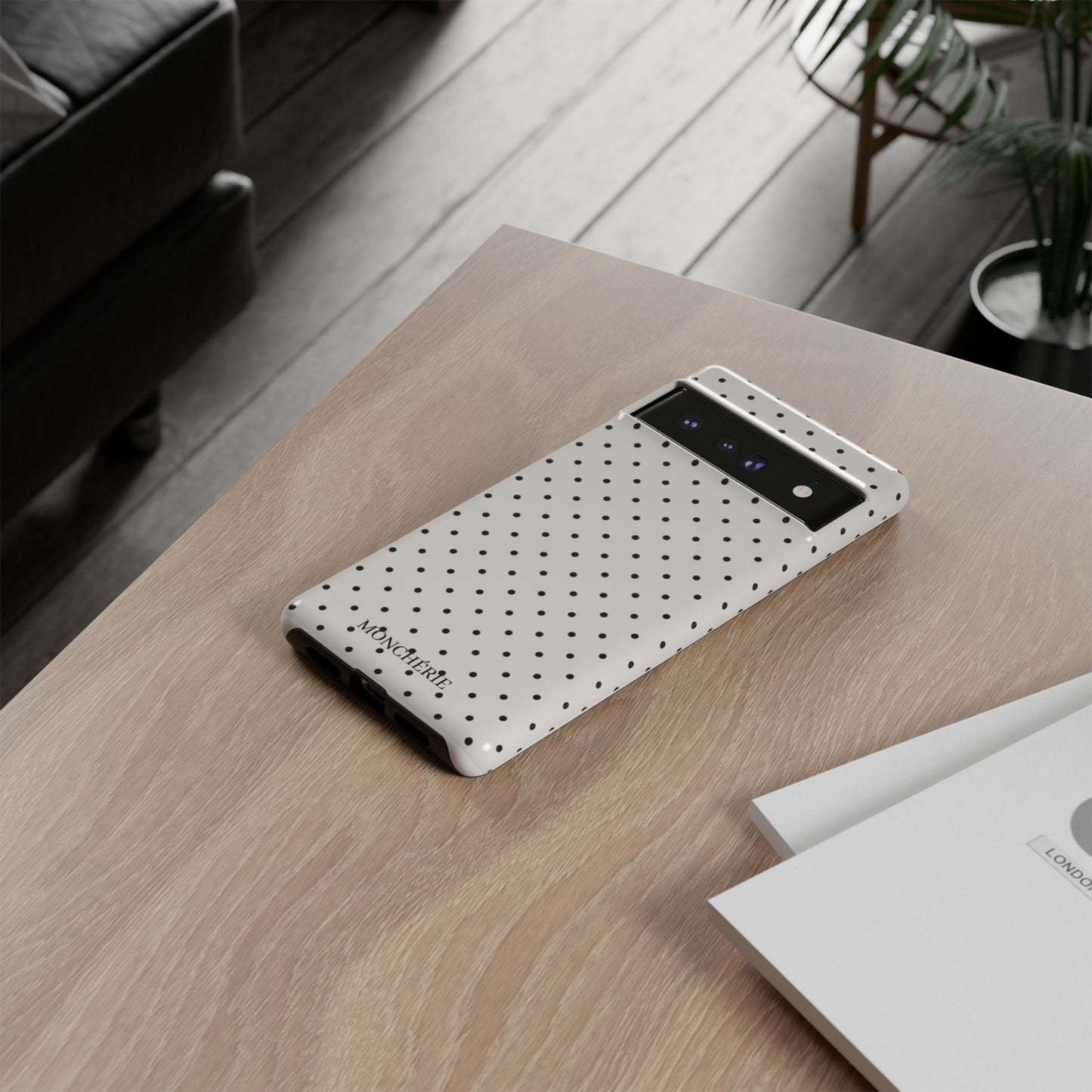 Black and White Polka