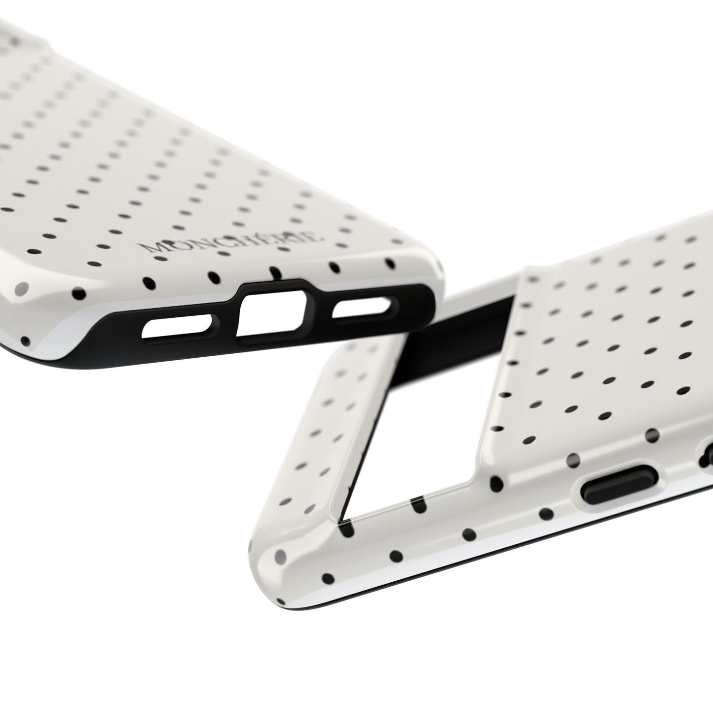 Black and White Polka