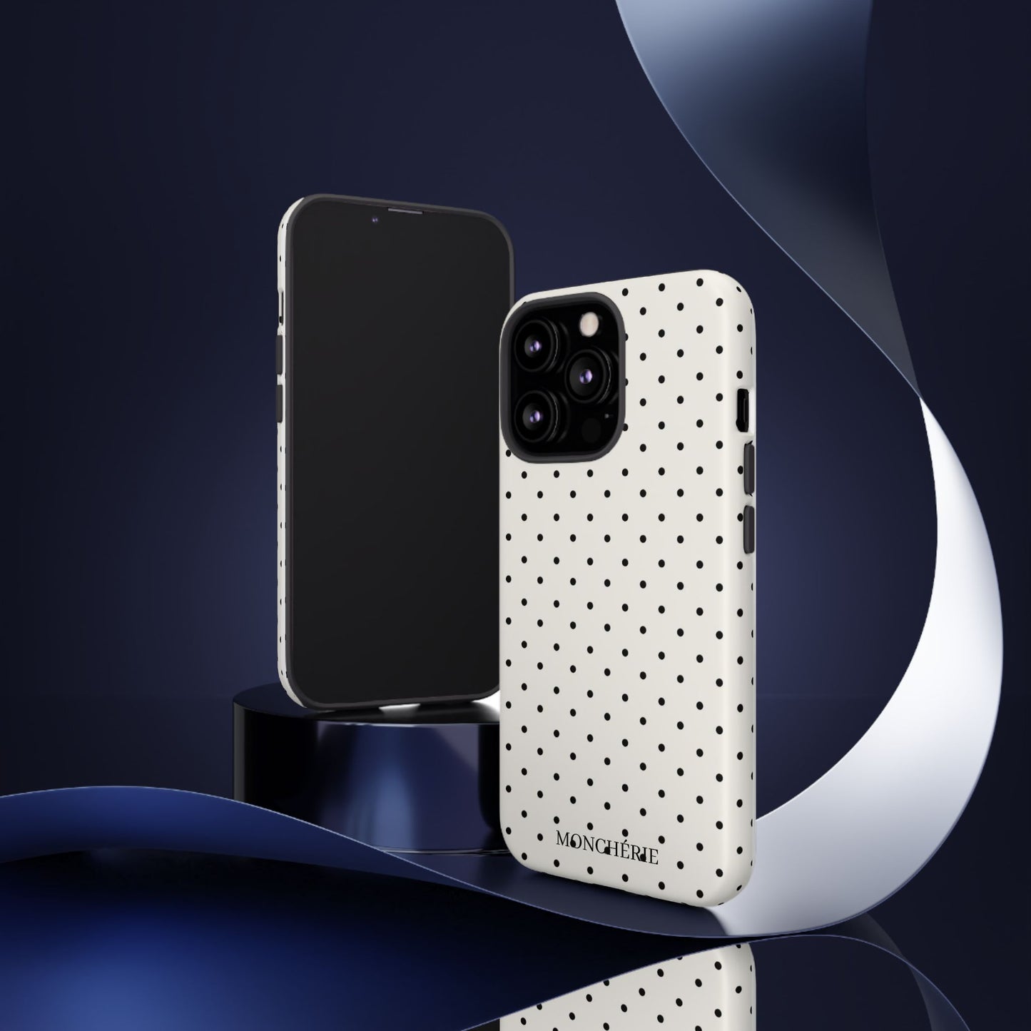 Black and White Polka