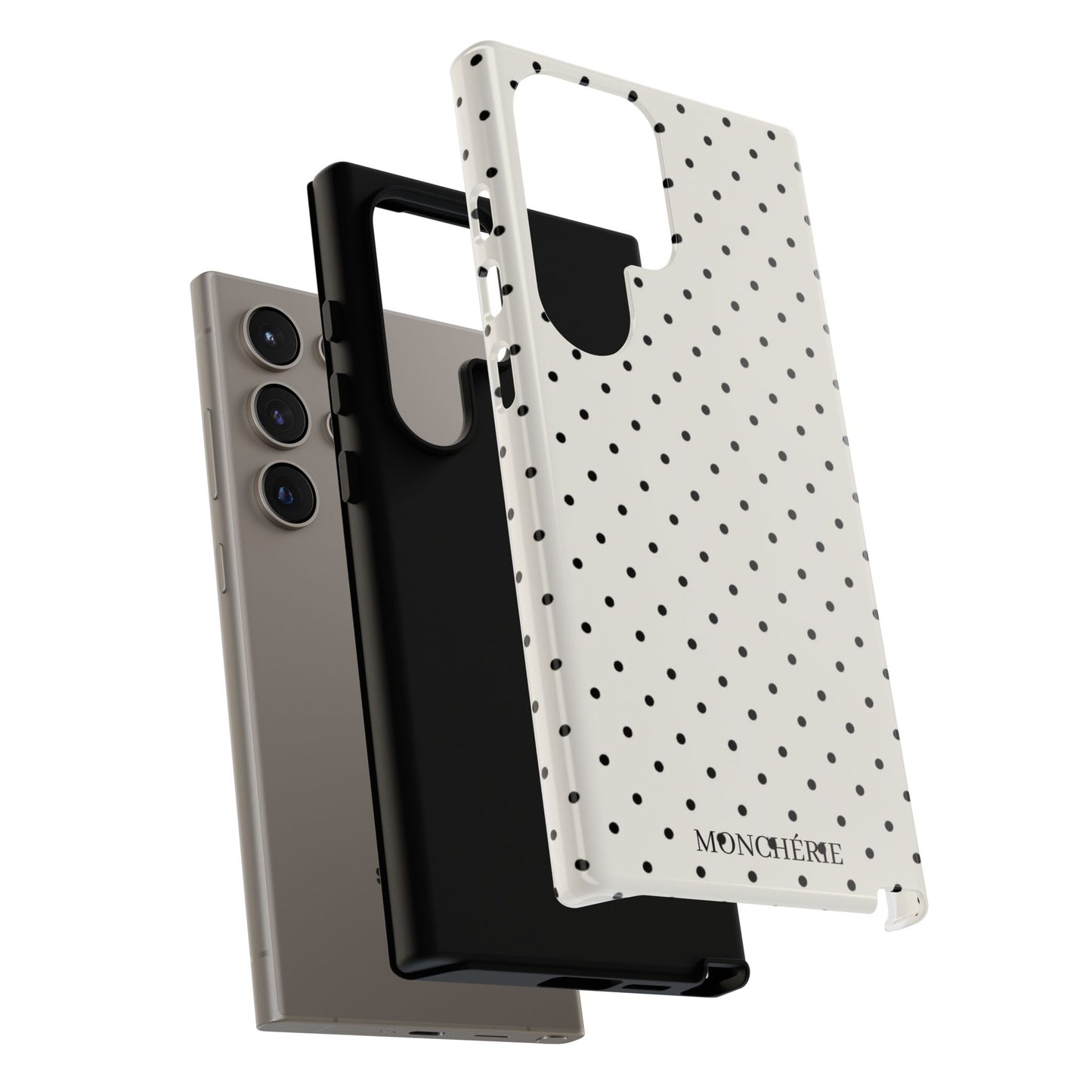 Black and White Polka