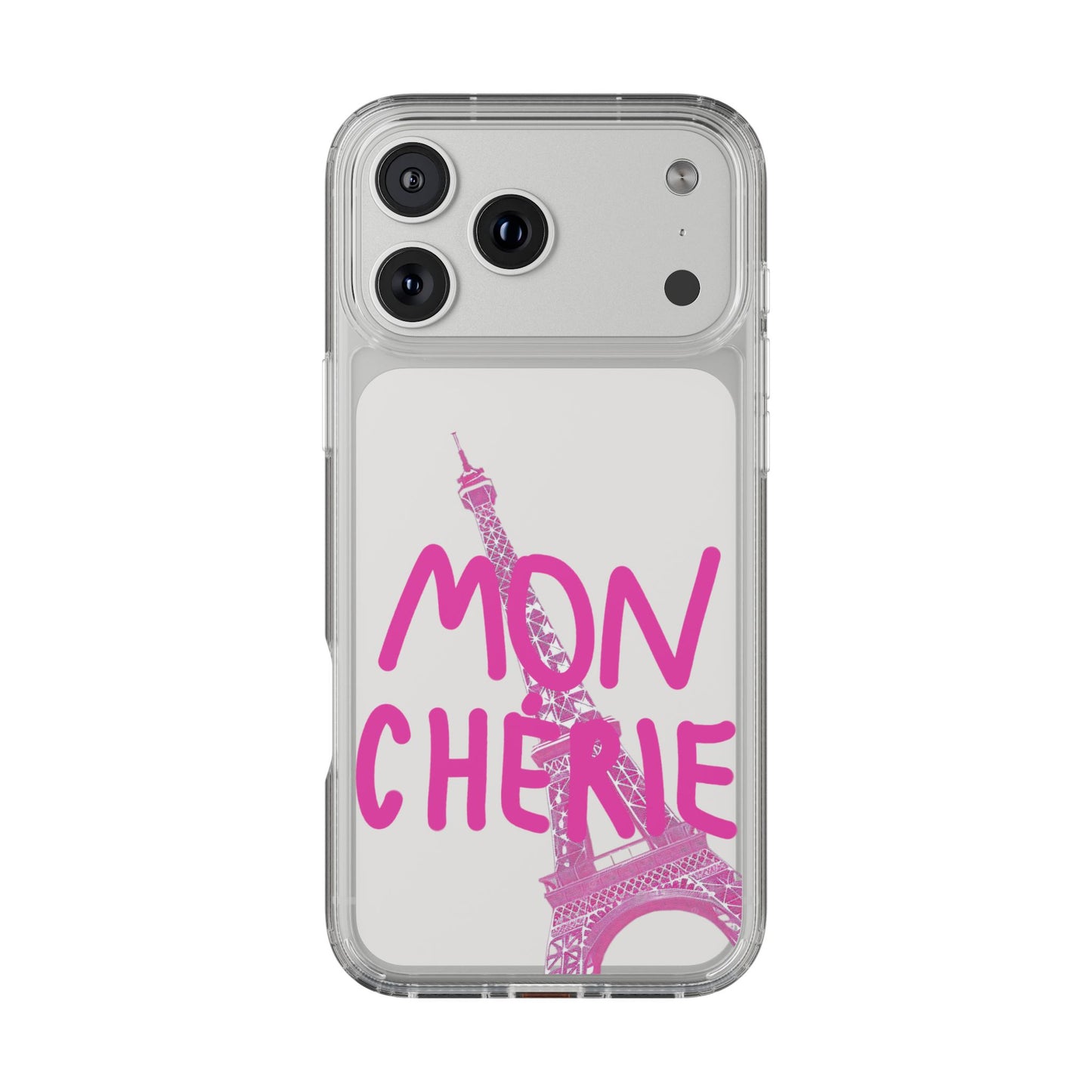 Pink Eiffel Clear Cases