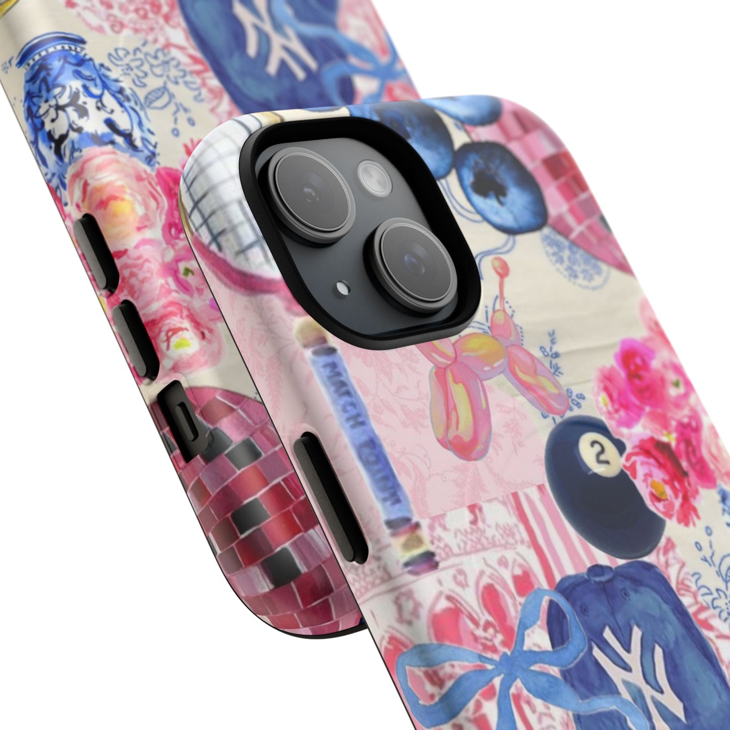 MagSafe pink blue party