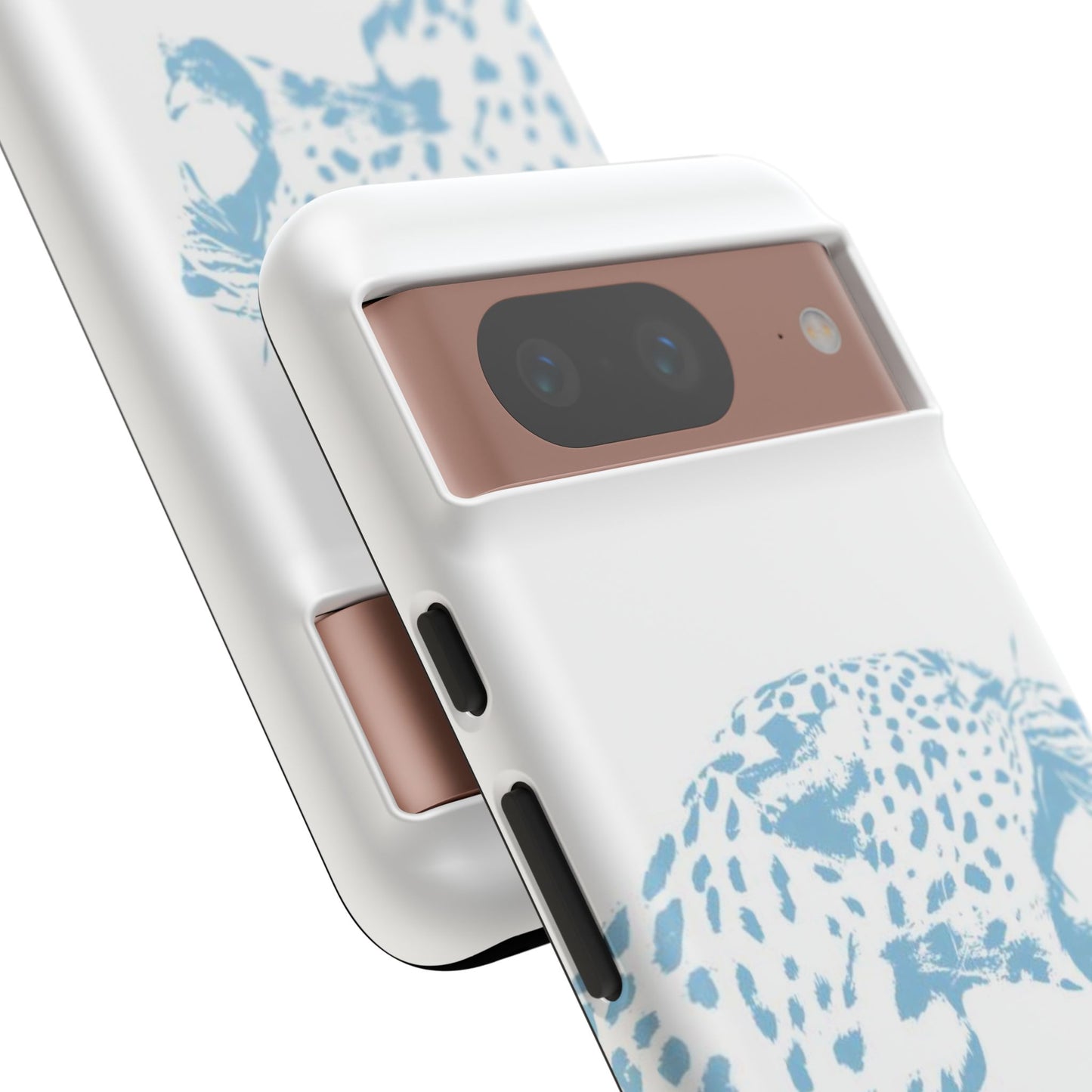 Light blue leopard