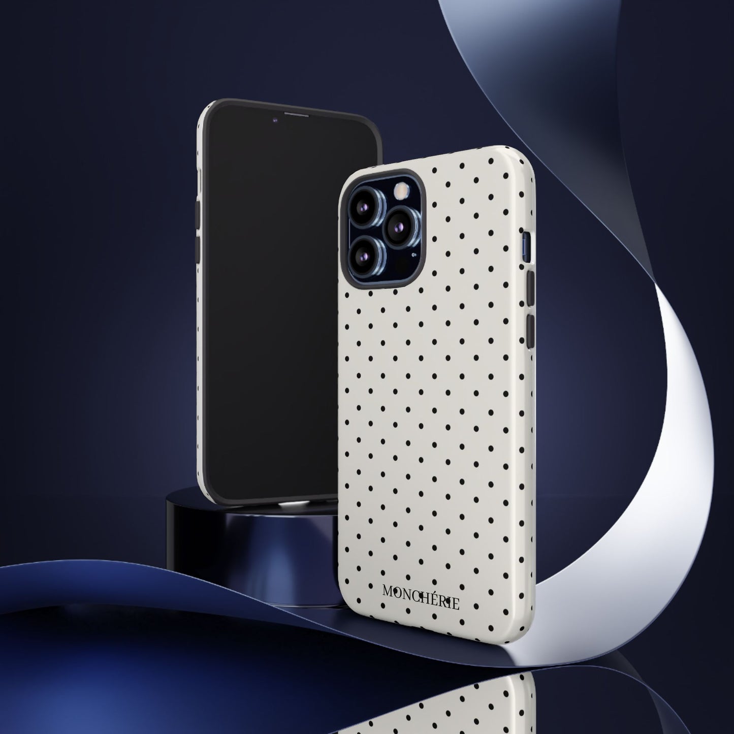Black and White Polka
