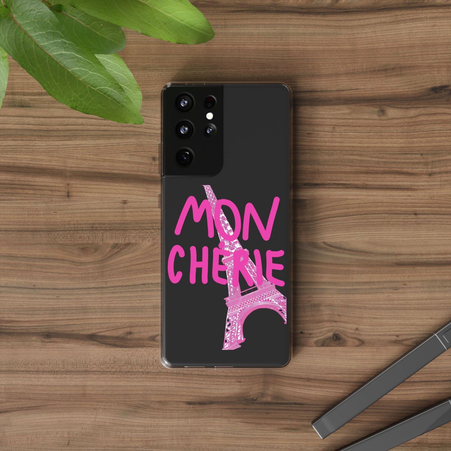 Pink Eiffel Clear Cases