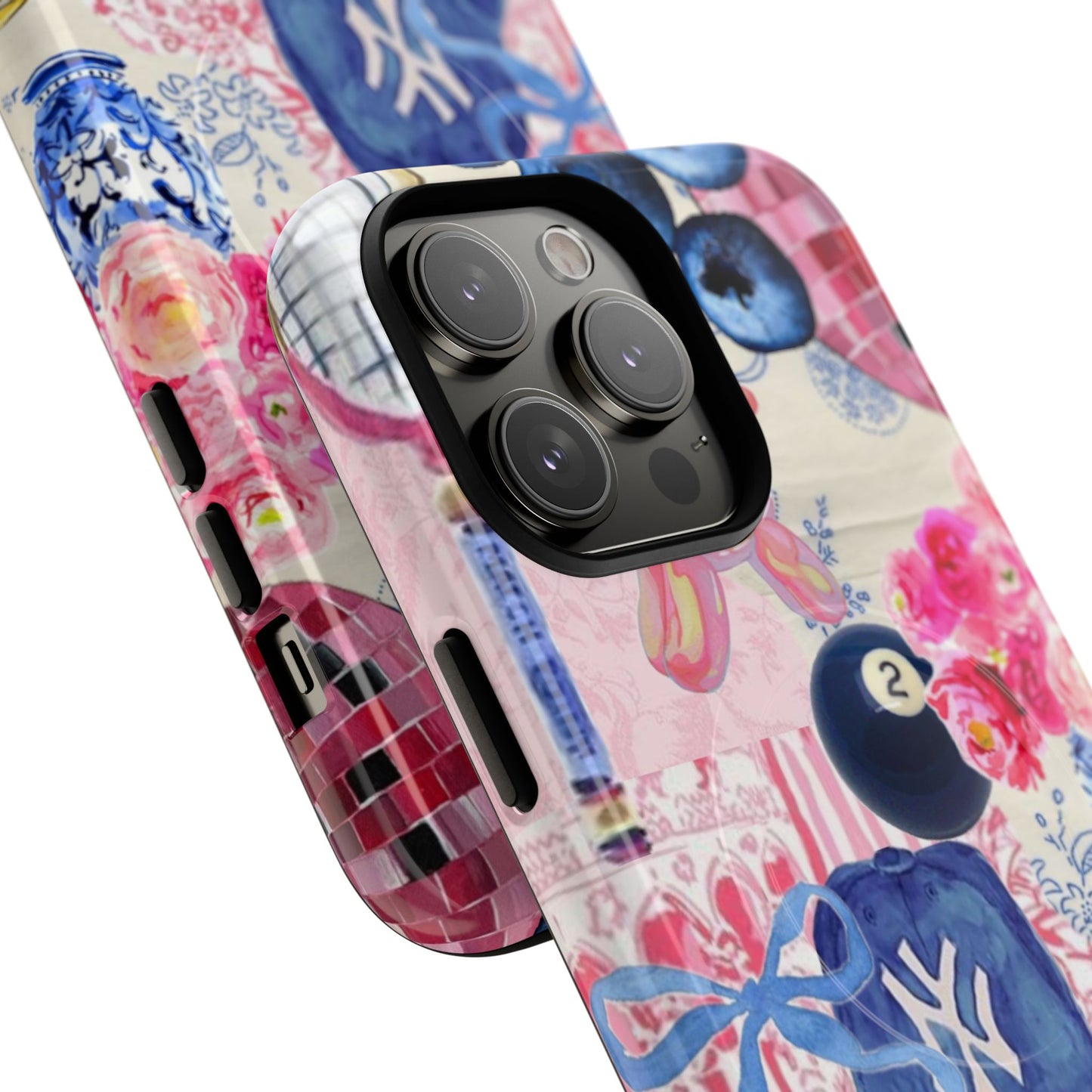 MagSafe pink blue party