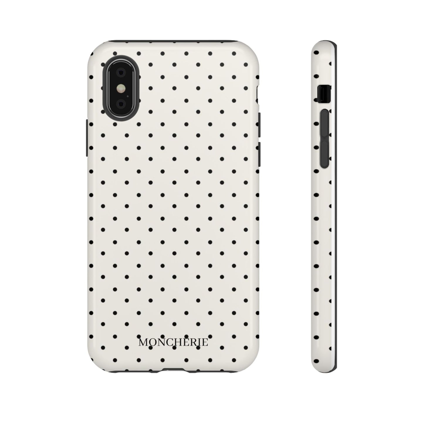 Black and White Polka