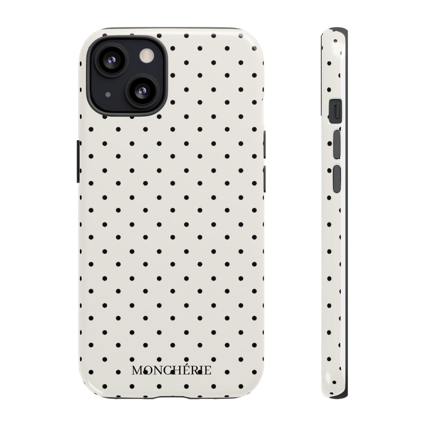 Black and White Polka