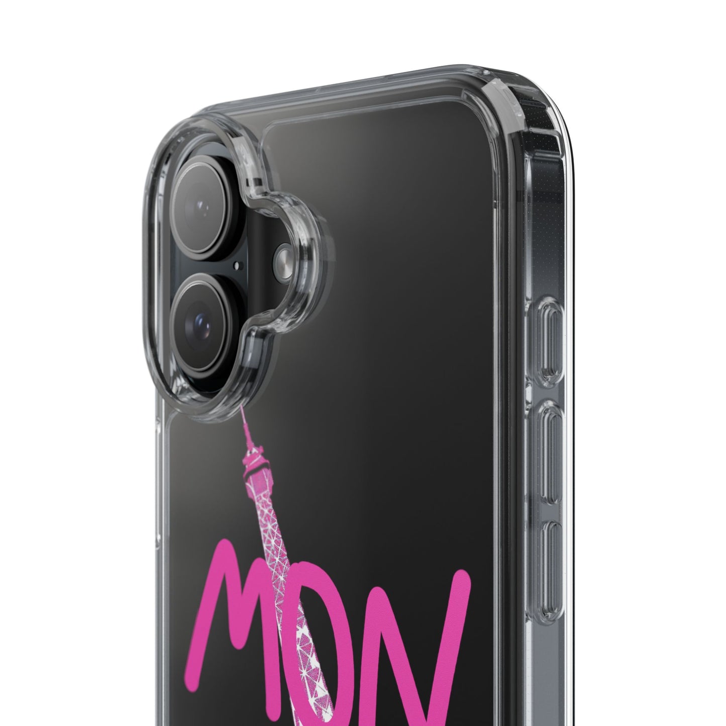 Pink Eiffel Clear Cases