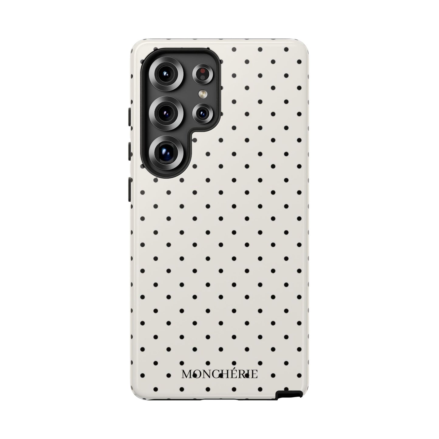 Black and White Polka