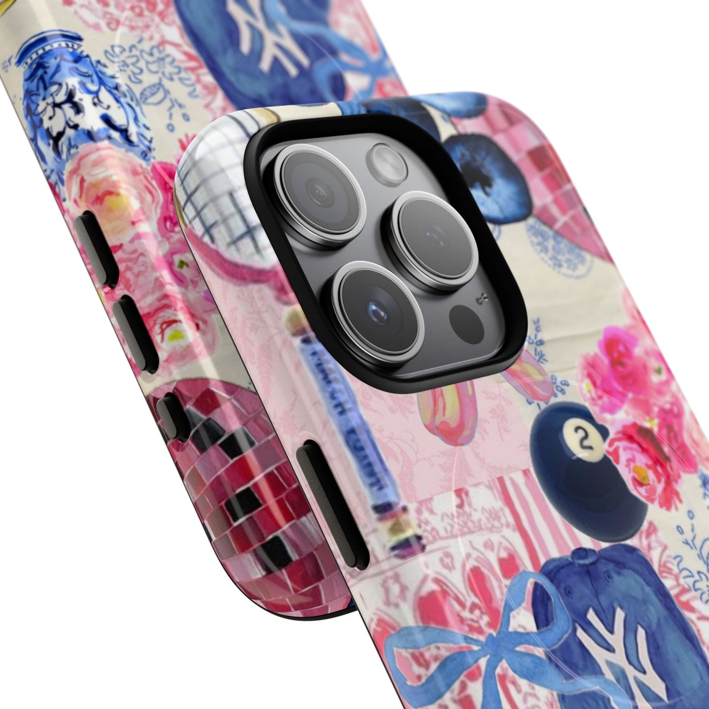 MagSafe pink blue party