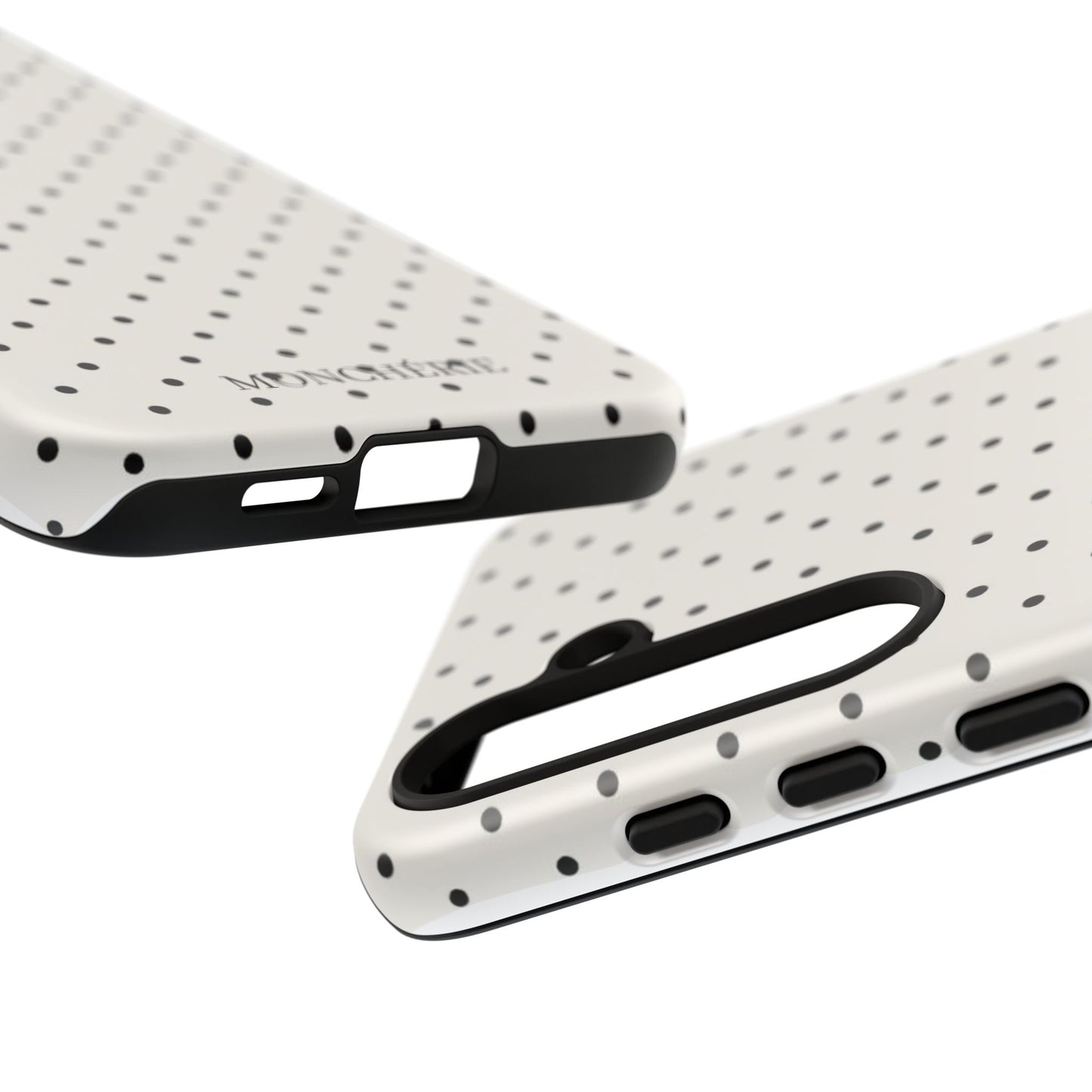Black and White Polka