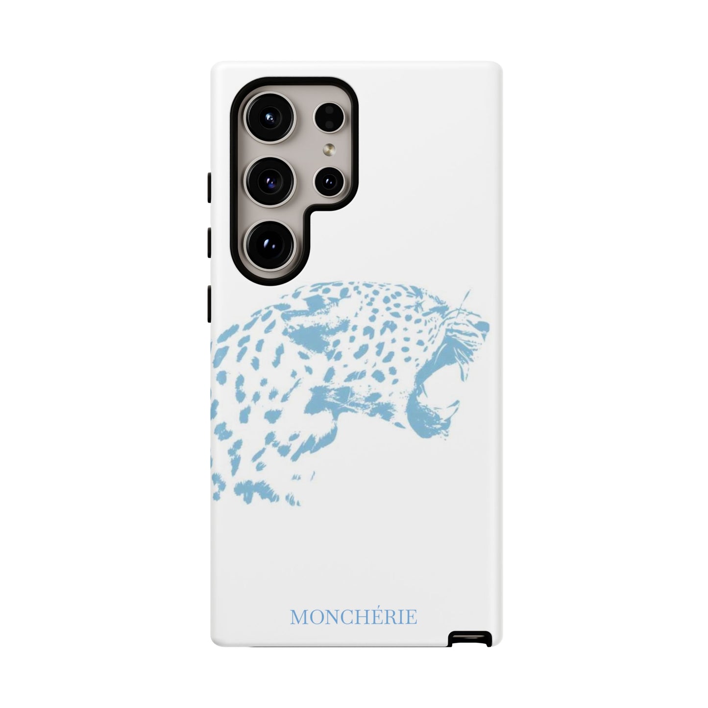 Light blue leopard
