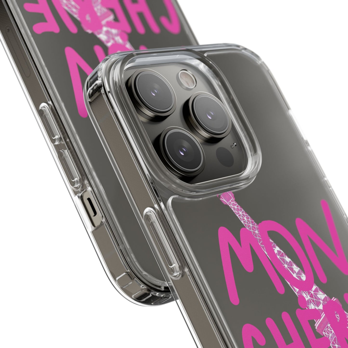 Pink Eiffel Clear Cases