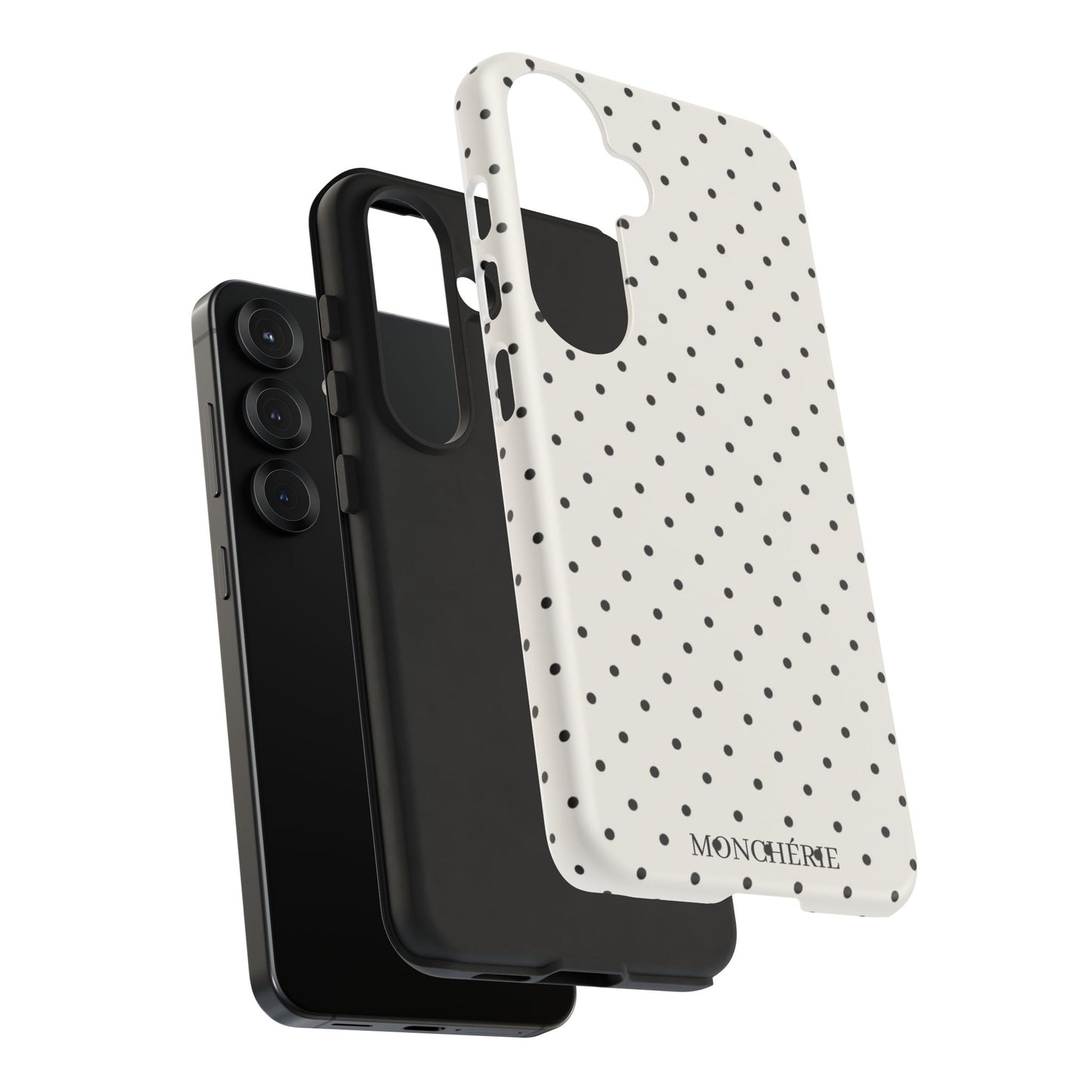 Black and White Polka