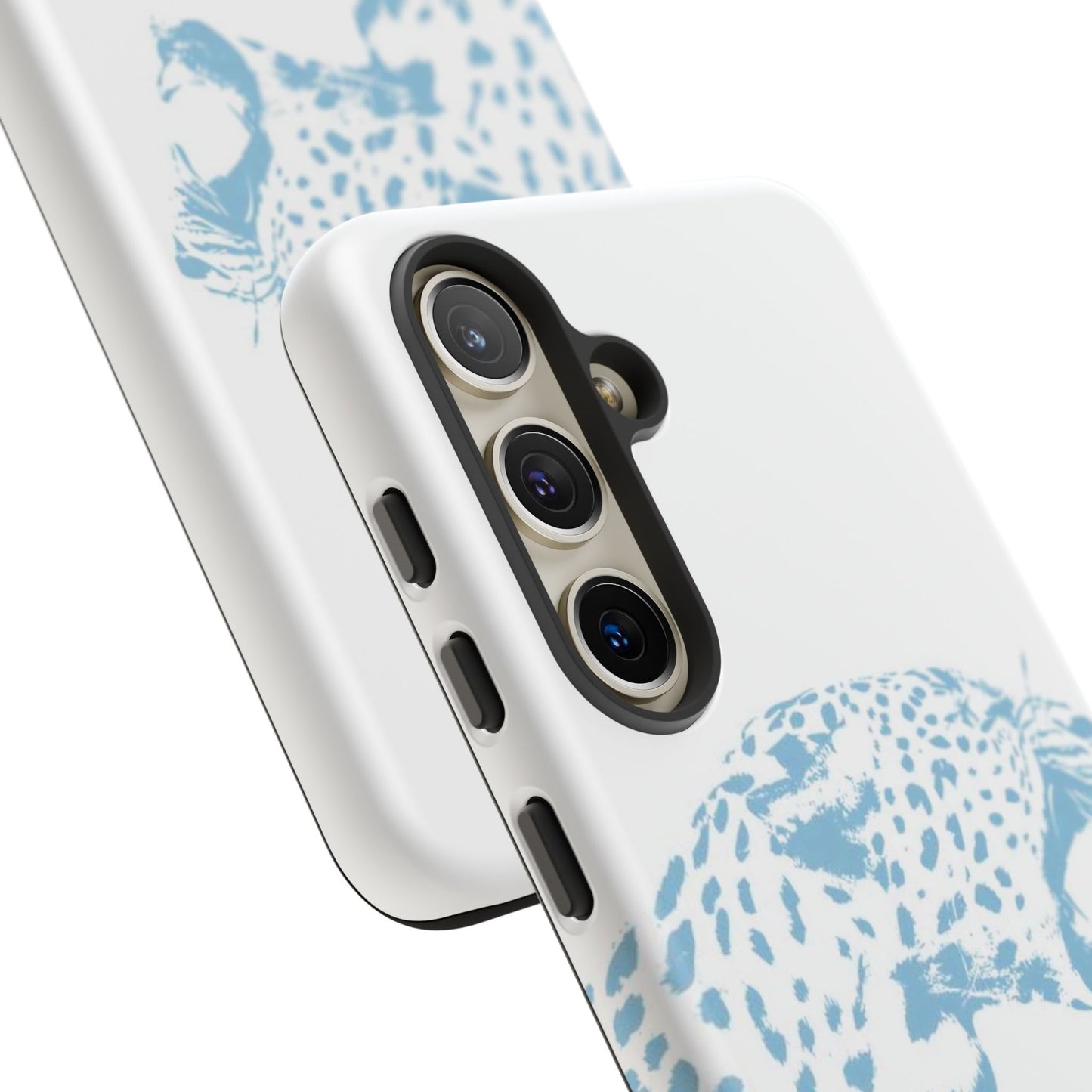 Light blue leopard