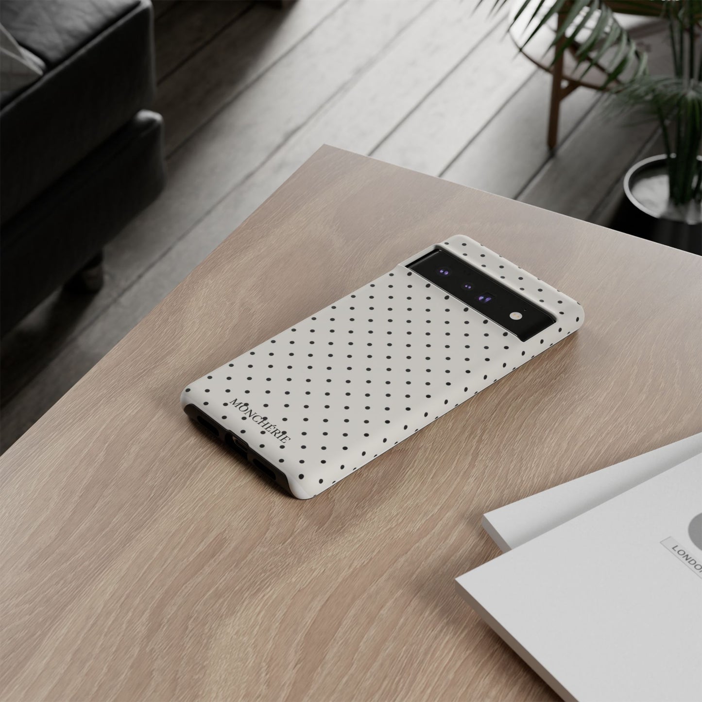 Black and White Polka