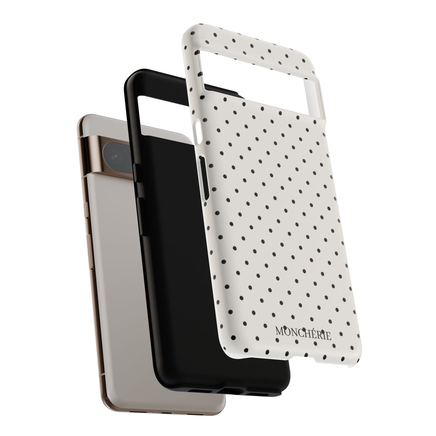 Black and White Polka