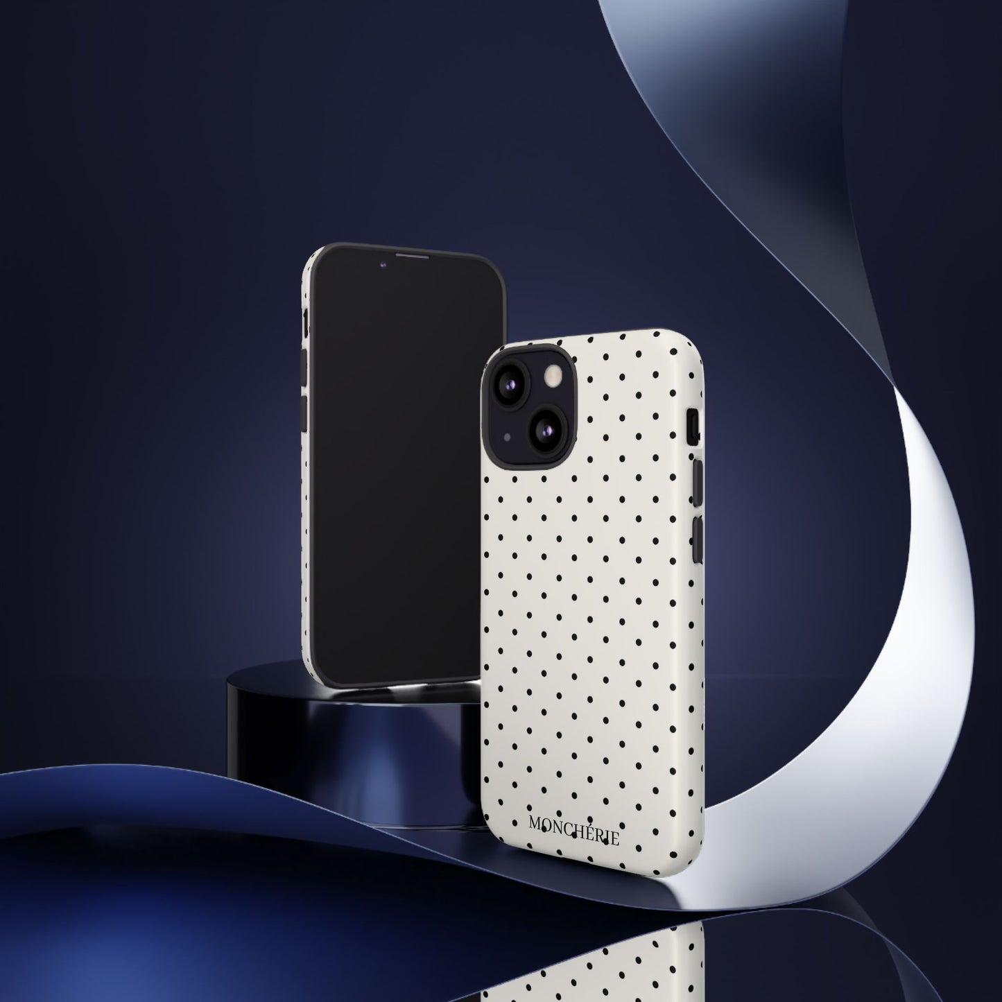 Black and White Polka