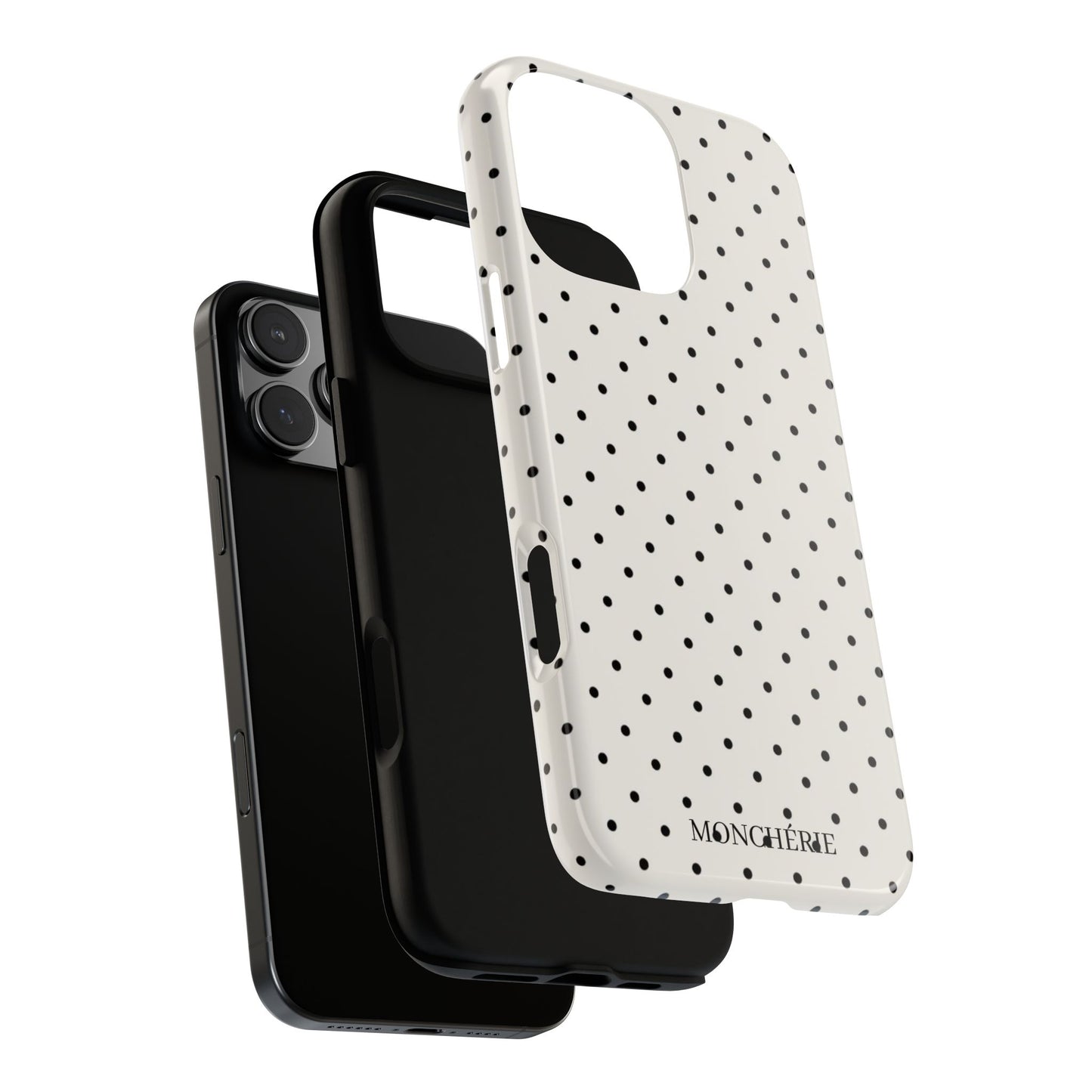 Black and White Polka