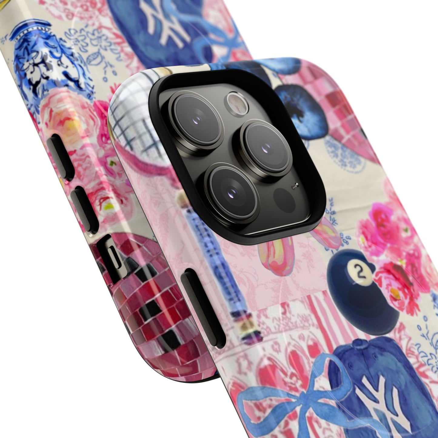MagSafe pink blue party