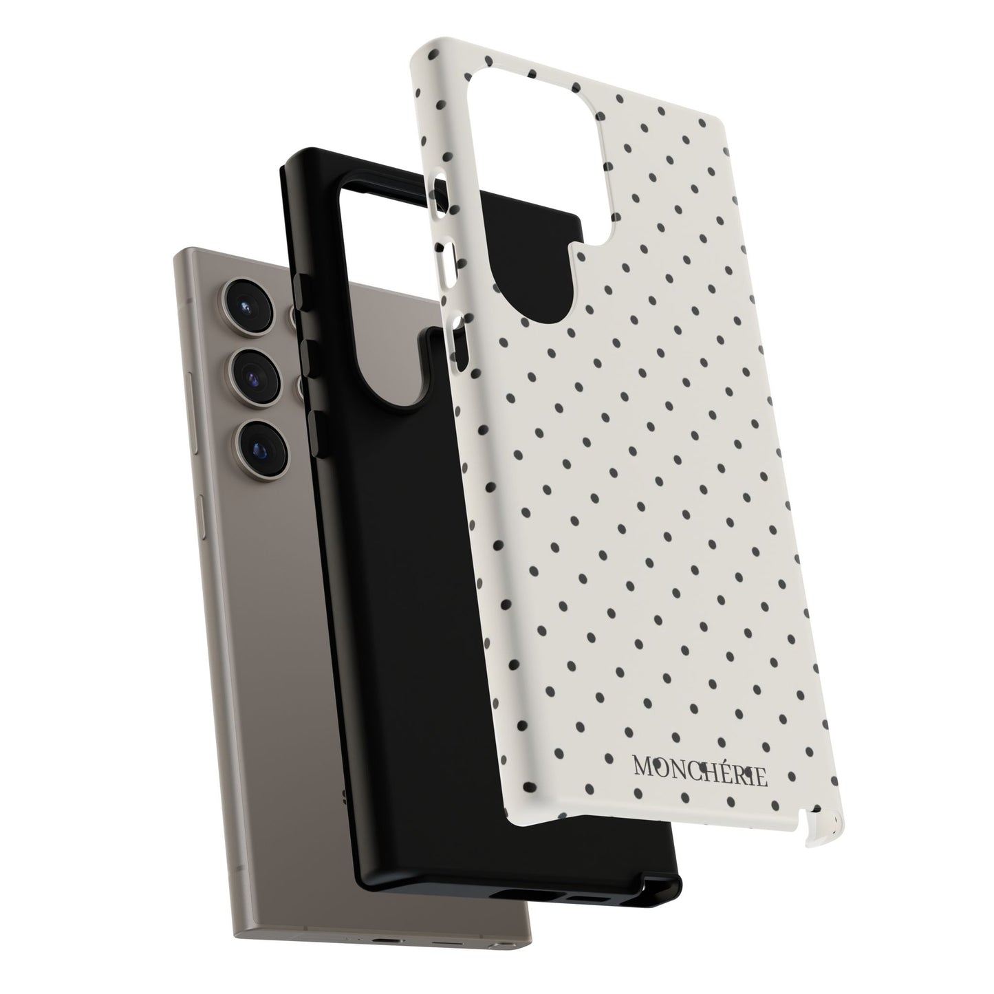 Black and White Polka