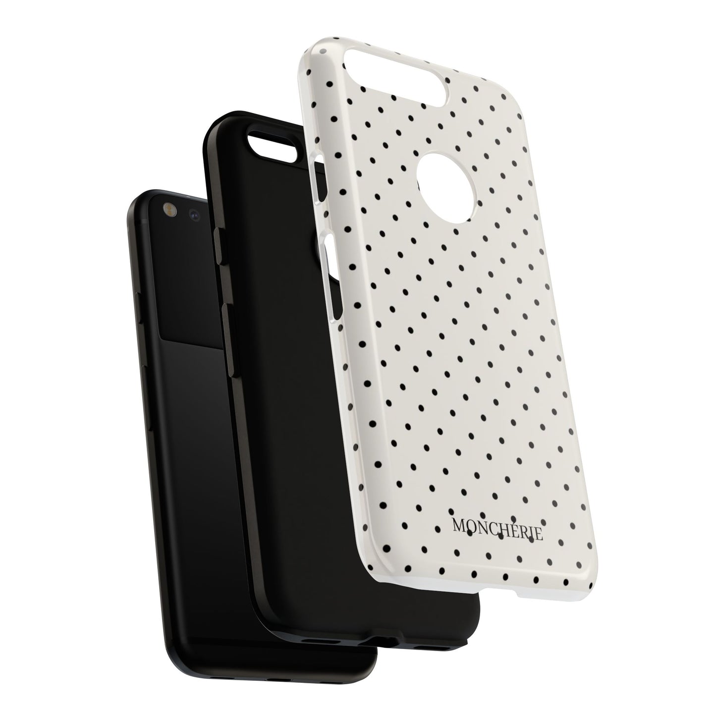 Black and White Polka